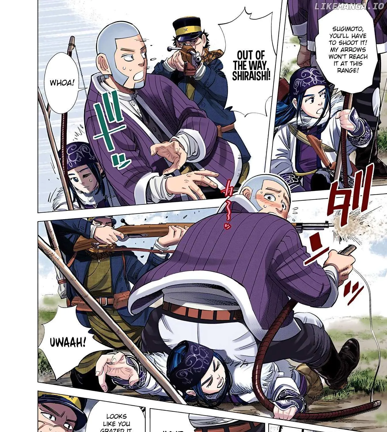 Golden Kamuy - Digital Colored Chapter 64 page 11 - 