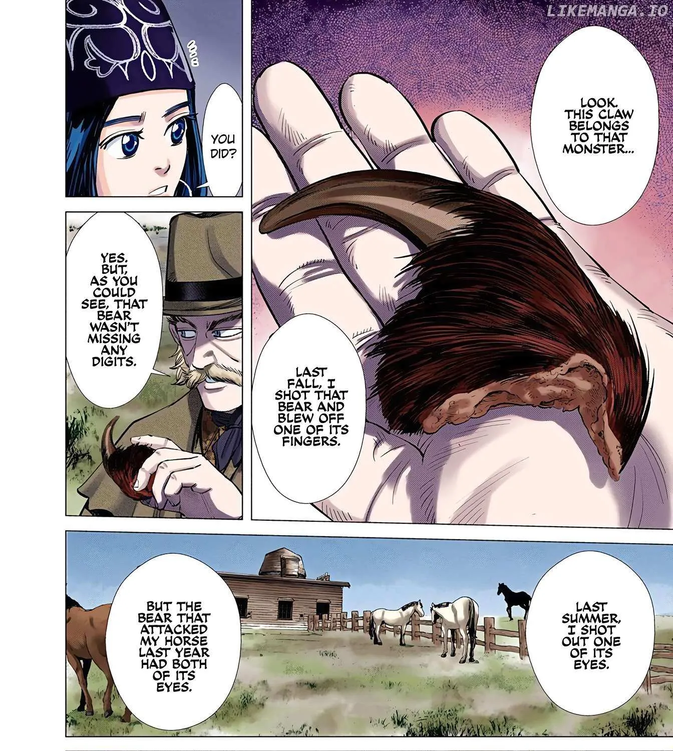 Golden Kamuy - Digital Colored Chapter 64 page 15 - 