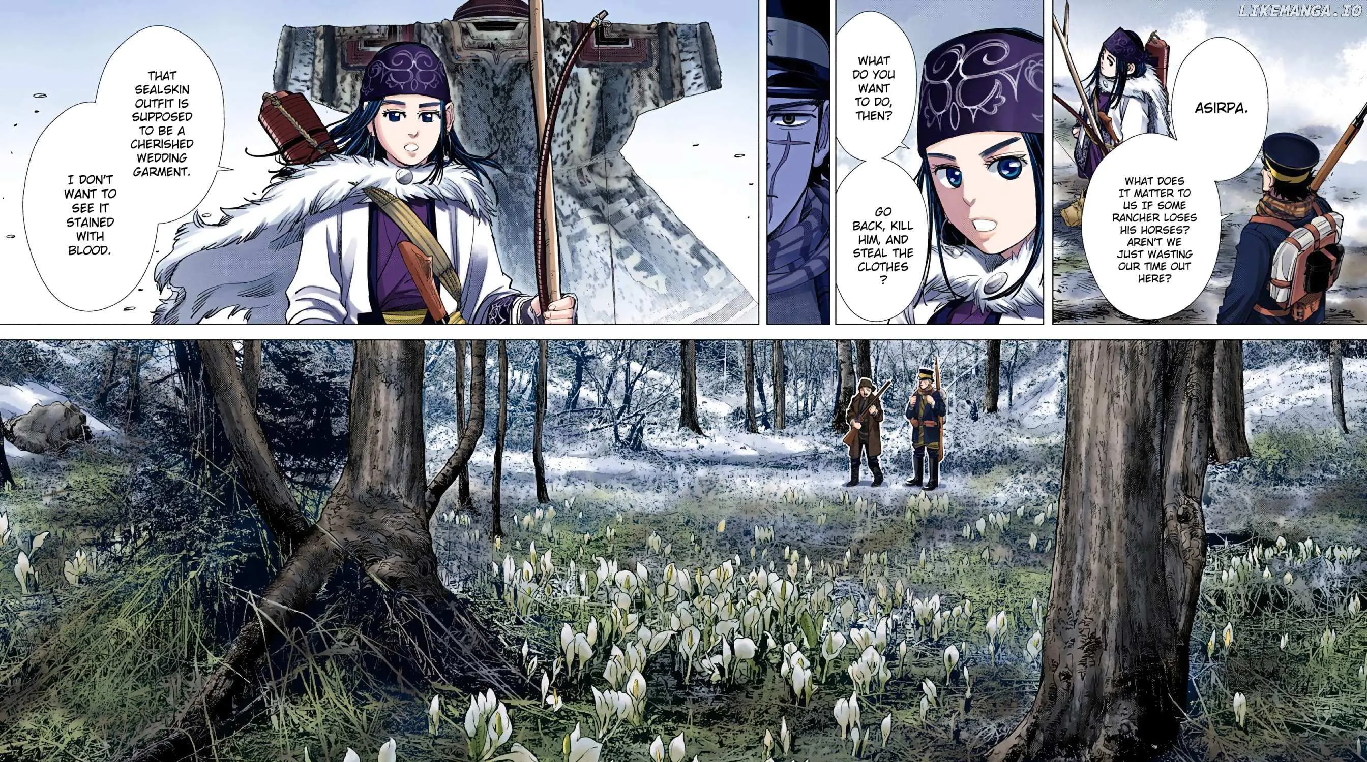 Golden Kamuy - Digital Colored Chapter 64 page 19 - 