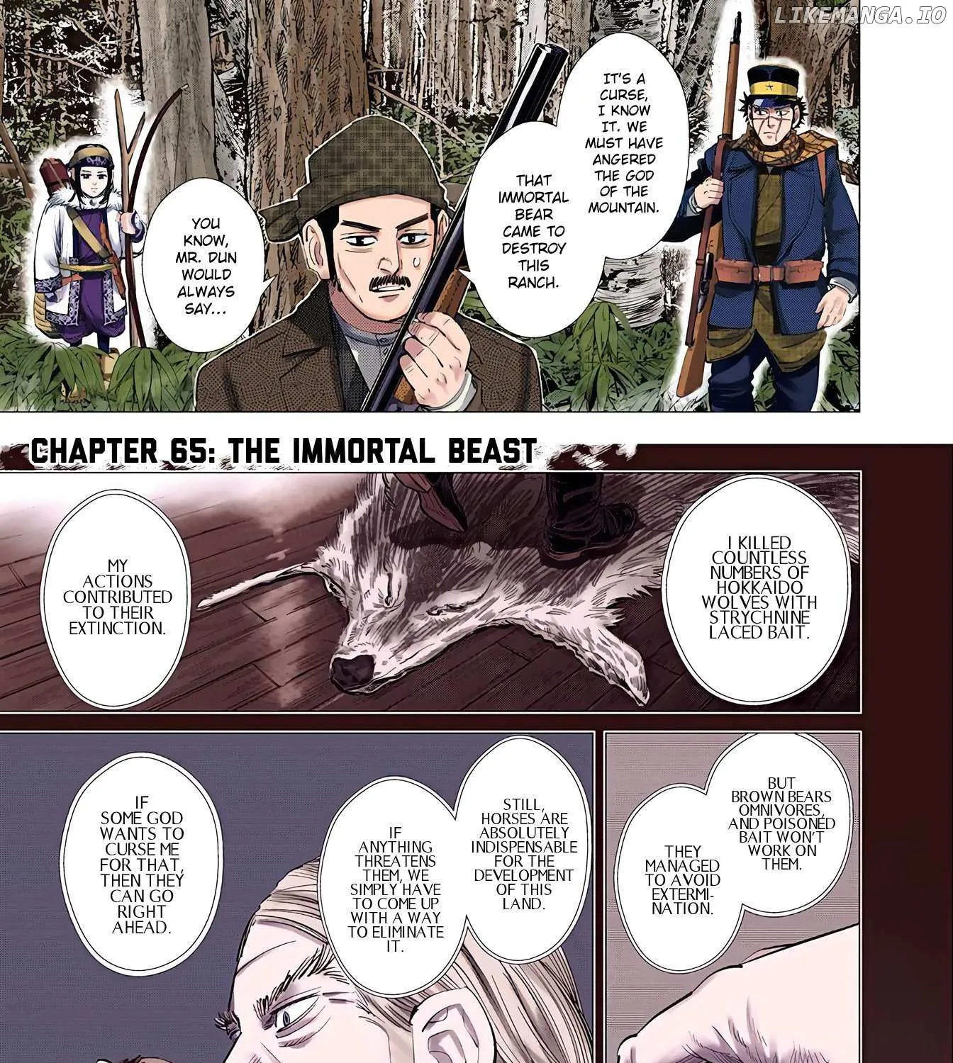 Golden Kamuy - Digital Colored Chapter 65 page 2 - 