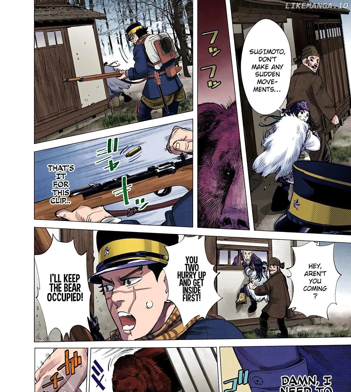 Golden Kamuy - Digital Colored Chapter 66 page 12 - 