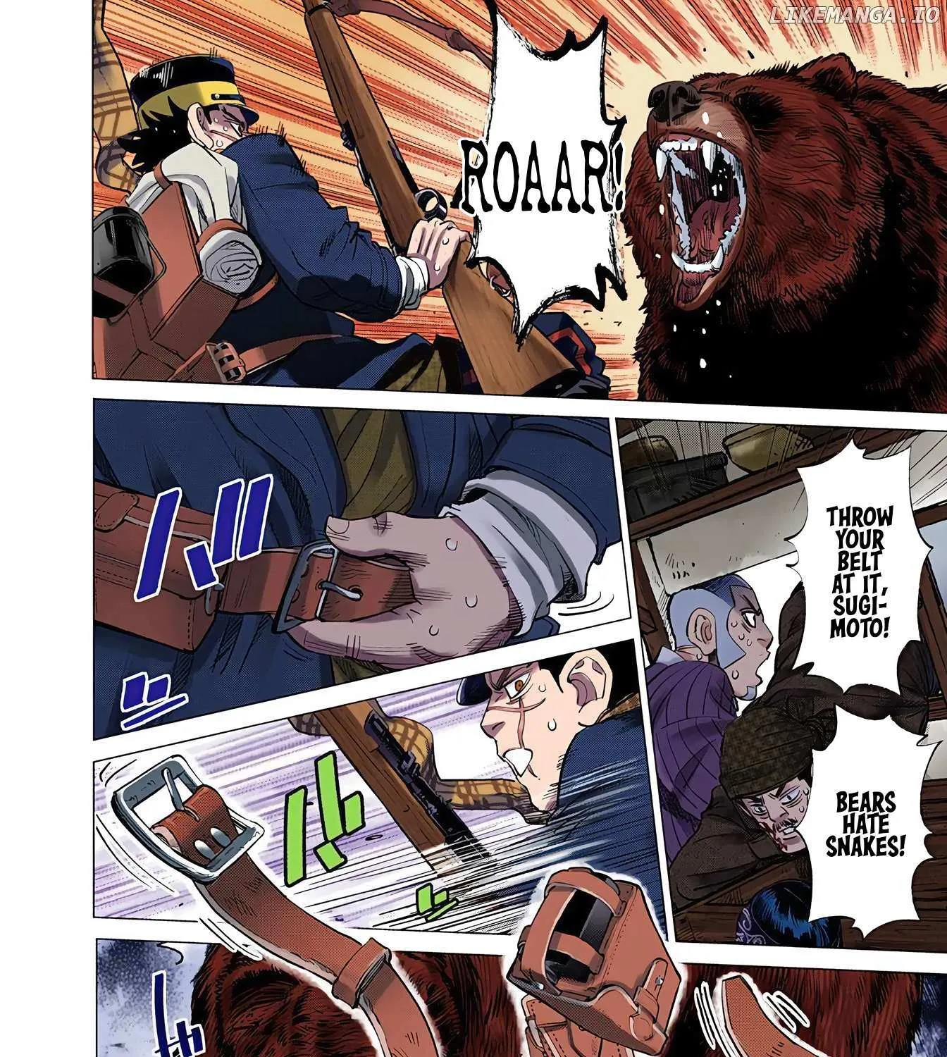 Golden Kamuy - Digital Colored Chapter 66 page 16 - 