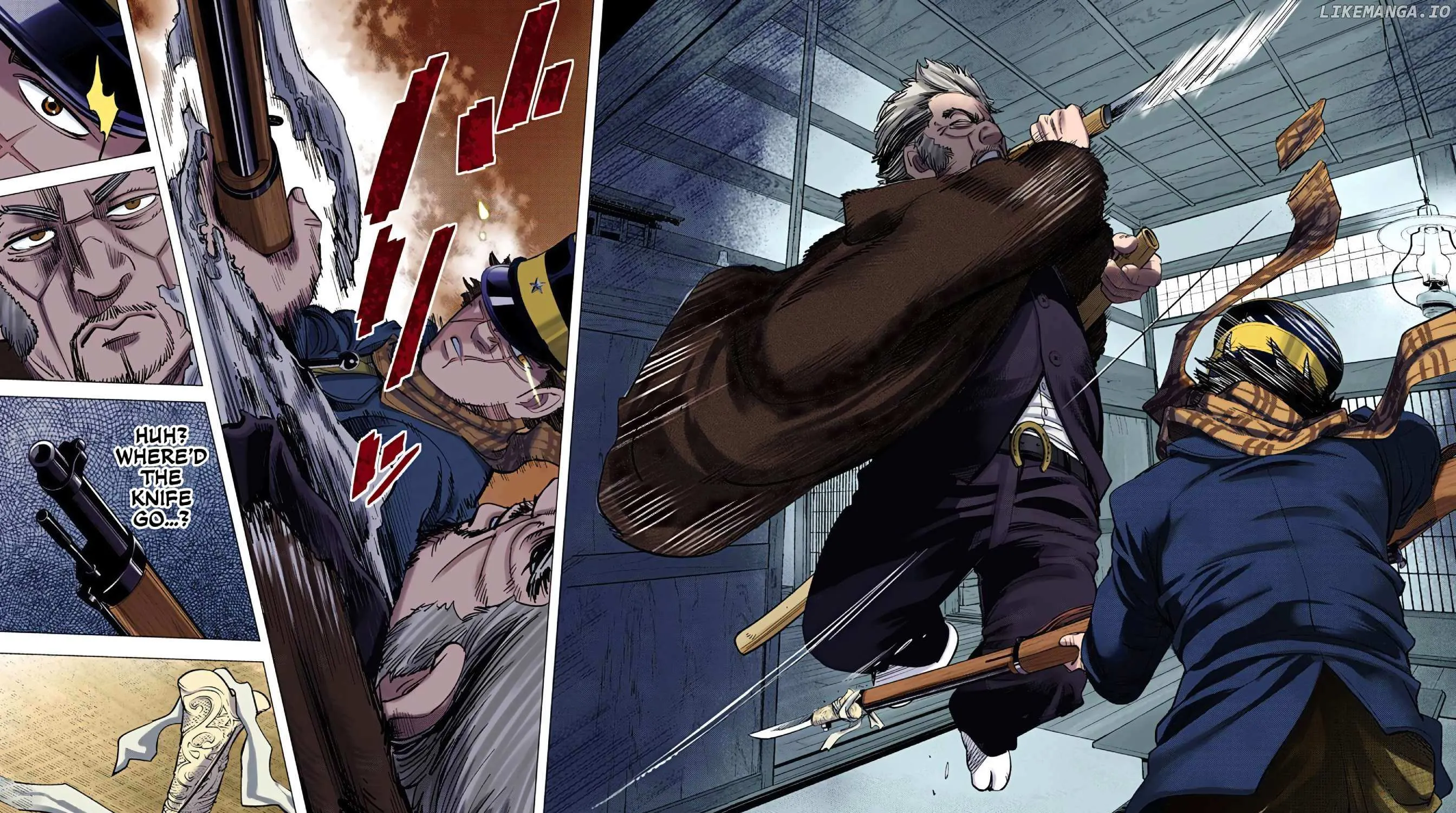 Golden Kamuy - Digital Colored Chapter 66 page 36 - 