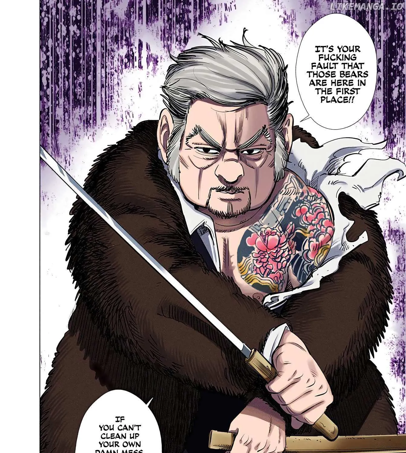 Golden Kamuy - Digital Colored Chapter 66 page 38 - 