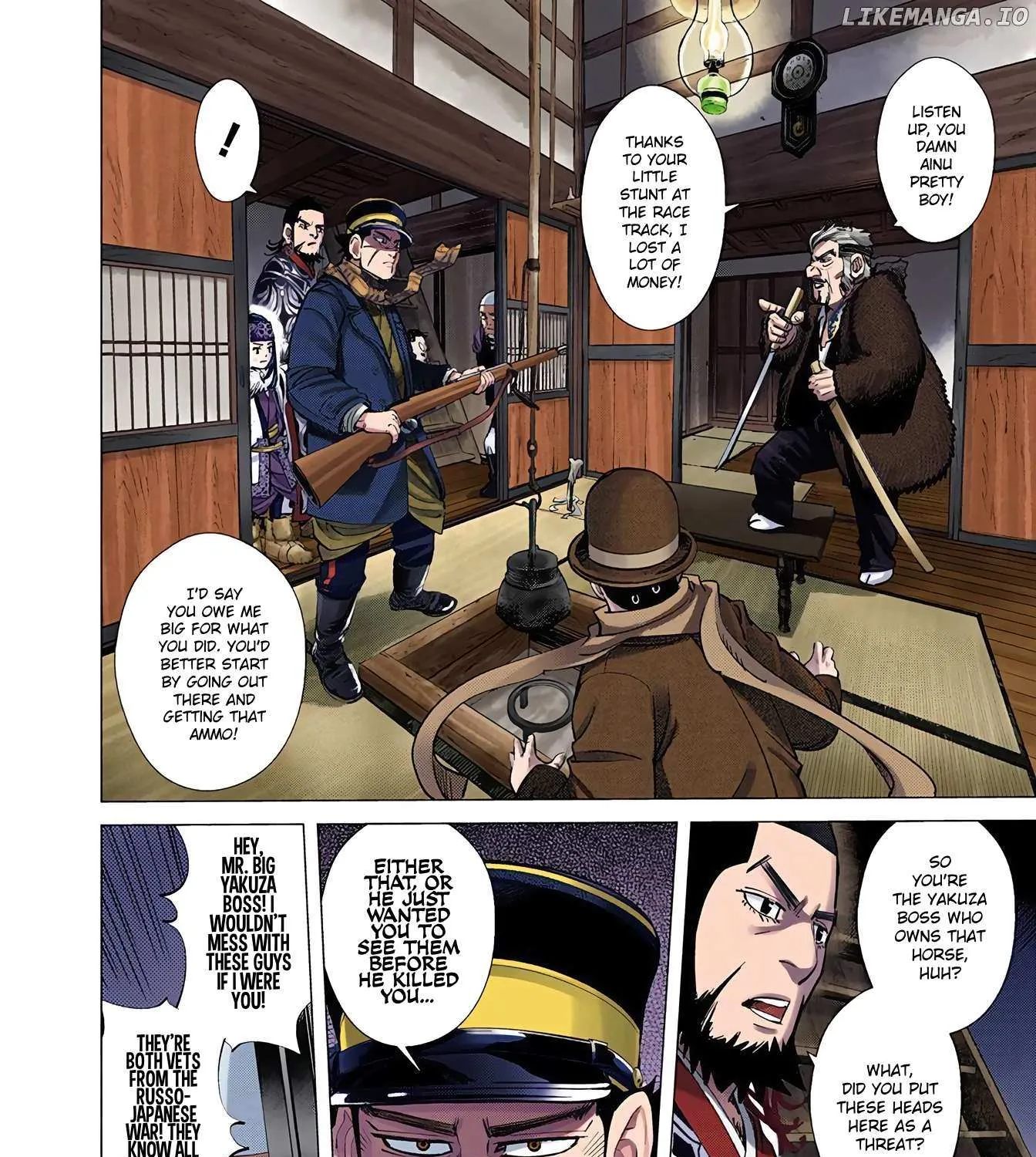 Golden Kamuy - Digital Colored Chapter 67 page 4 - 
