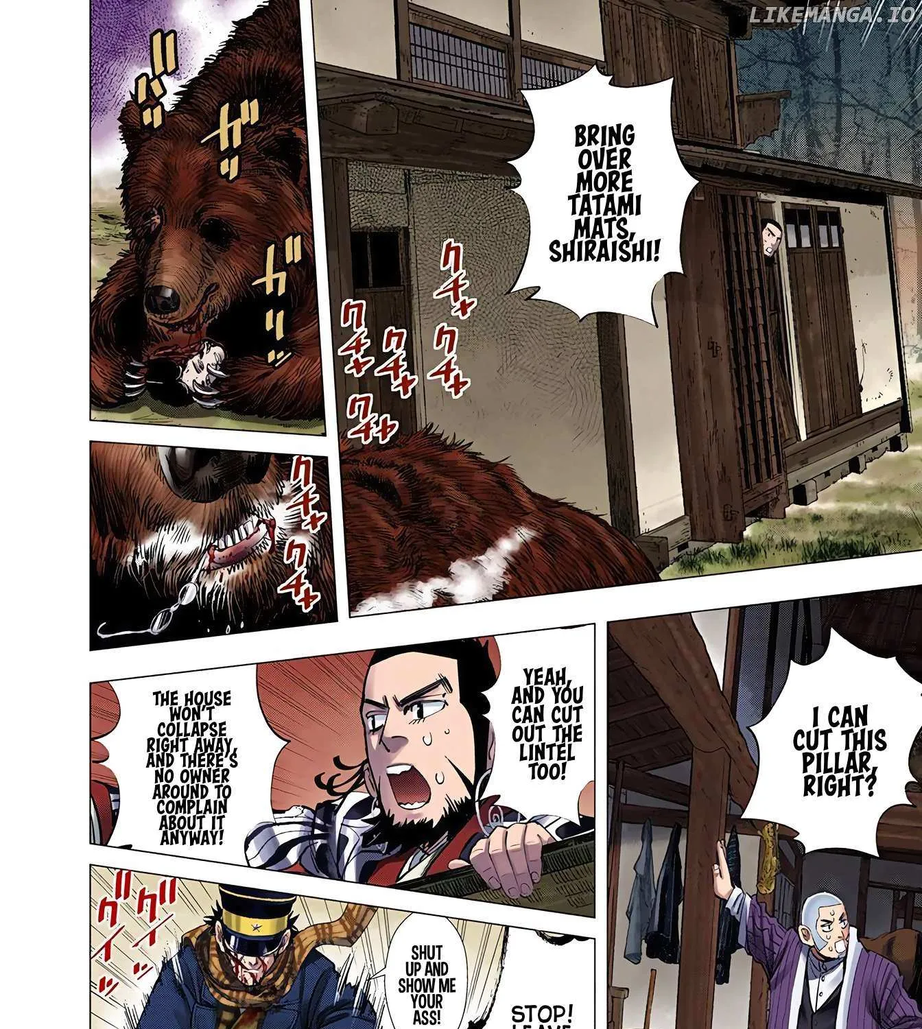 Golden Kamuy - Digital Colored Chapter 68 page 15 - 
