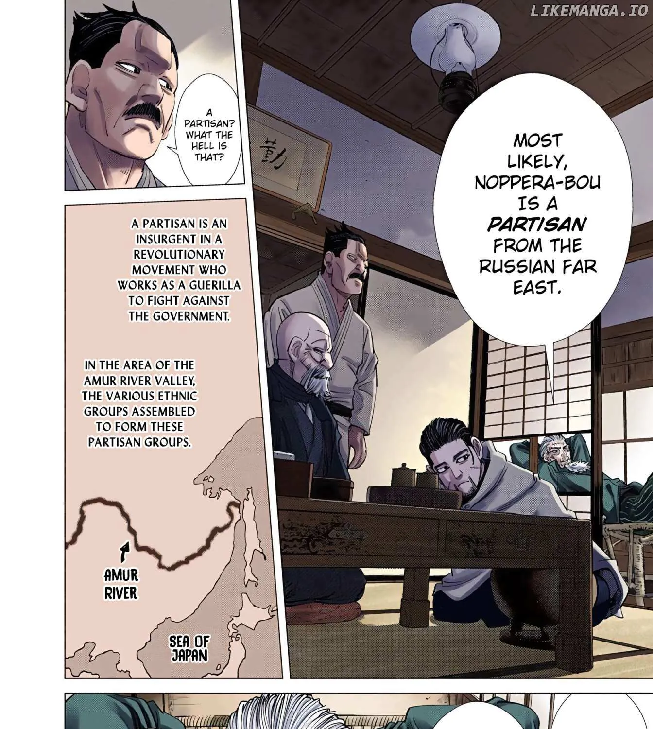 Golden Kamuy - Digital Colored Chapter 70 page 24 - 
