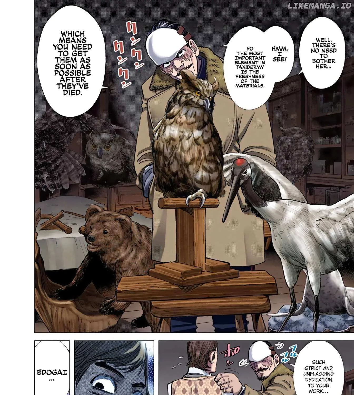 Golden Kamuy - Digital Colored Chapter 71 page 12 - 