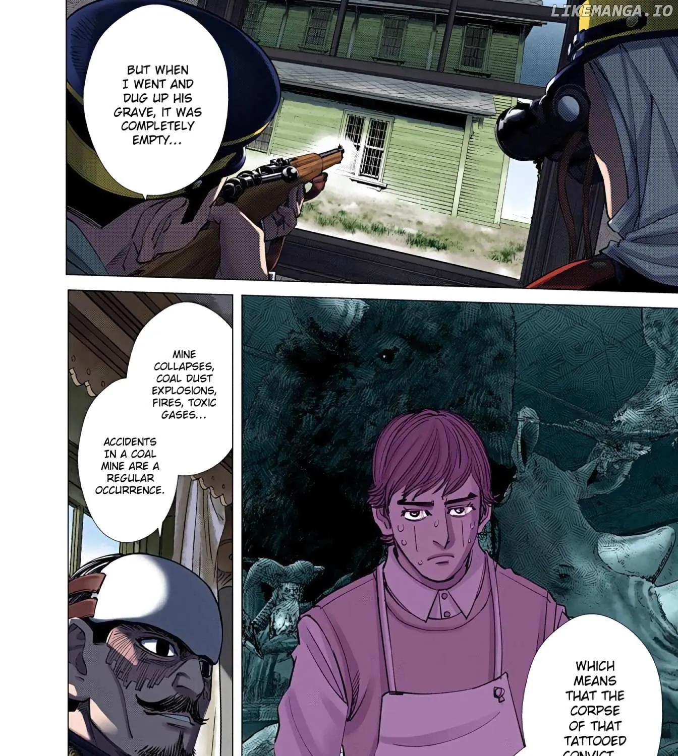Golden Kamuy - Digital Colored Chapter 71 page 20 - 