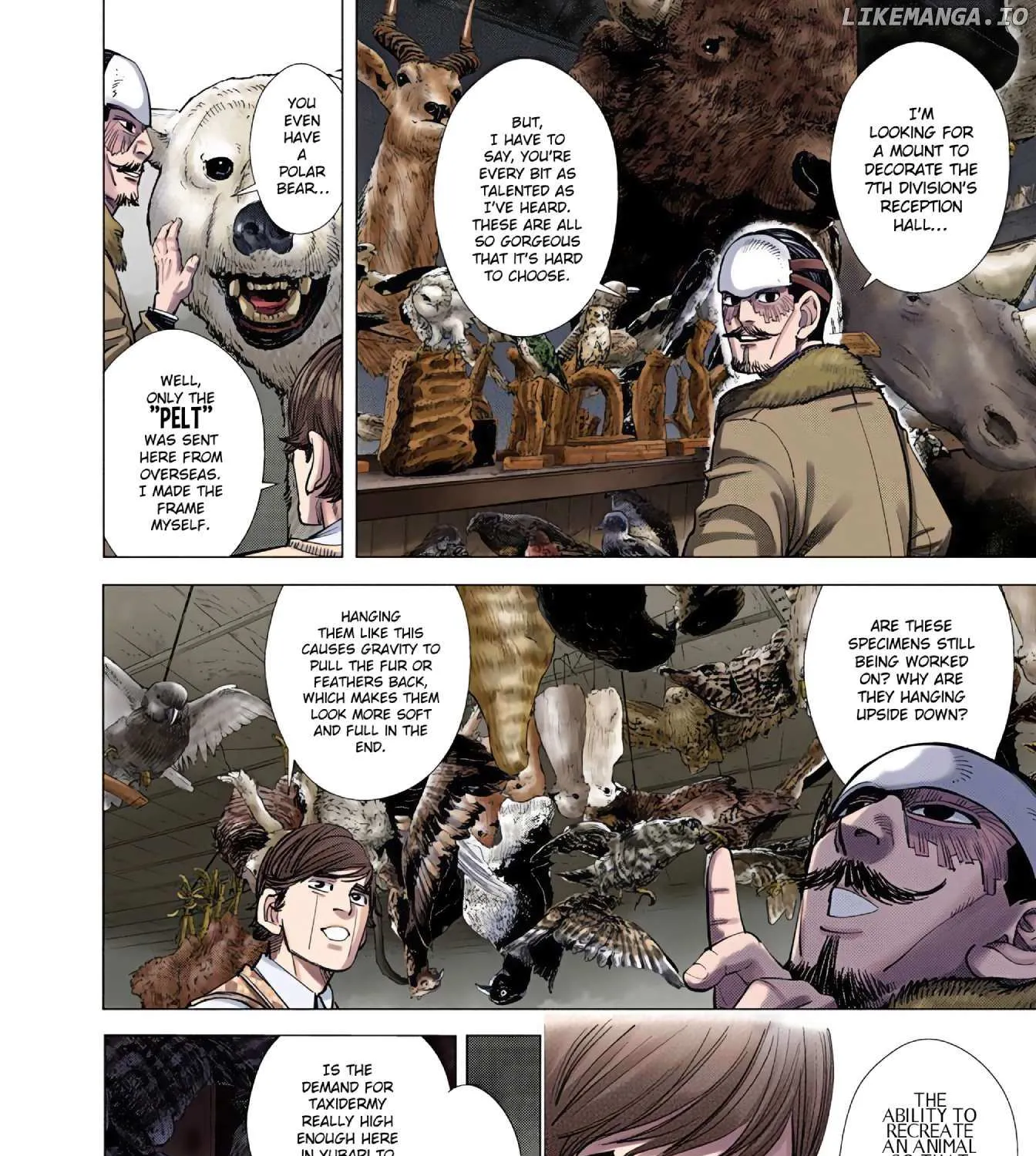 Golden Kamuy - Digital Colored Chapter 71 page 8 - 