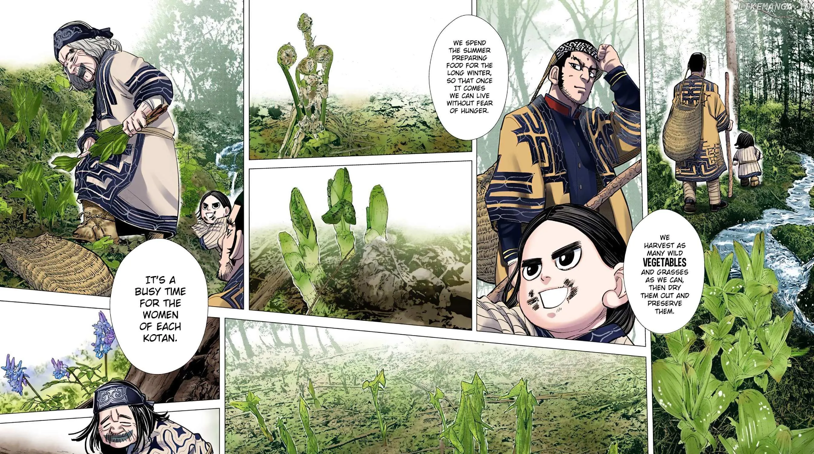 Golden Kamuy - Digital Colored Chapter 73 page 14 - 