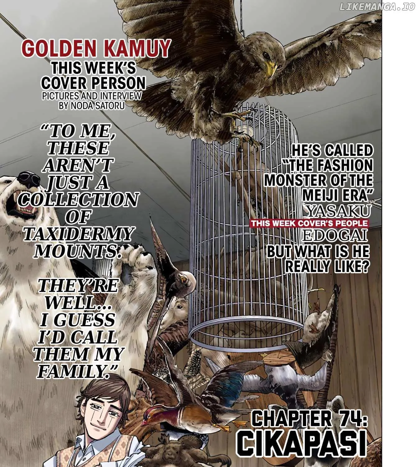 Golden Kamuy - Digital Colored Chapter 74 page 2 - 