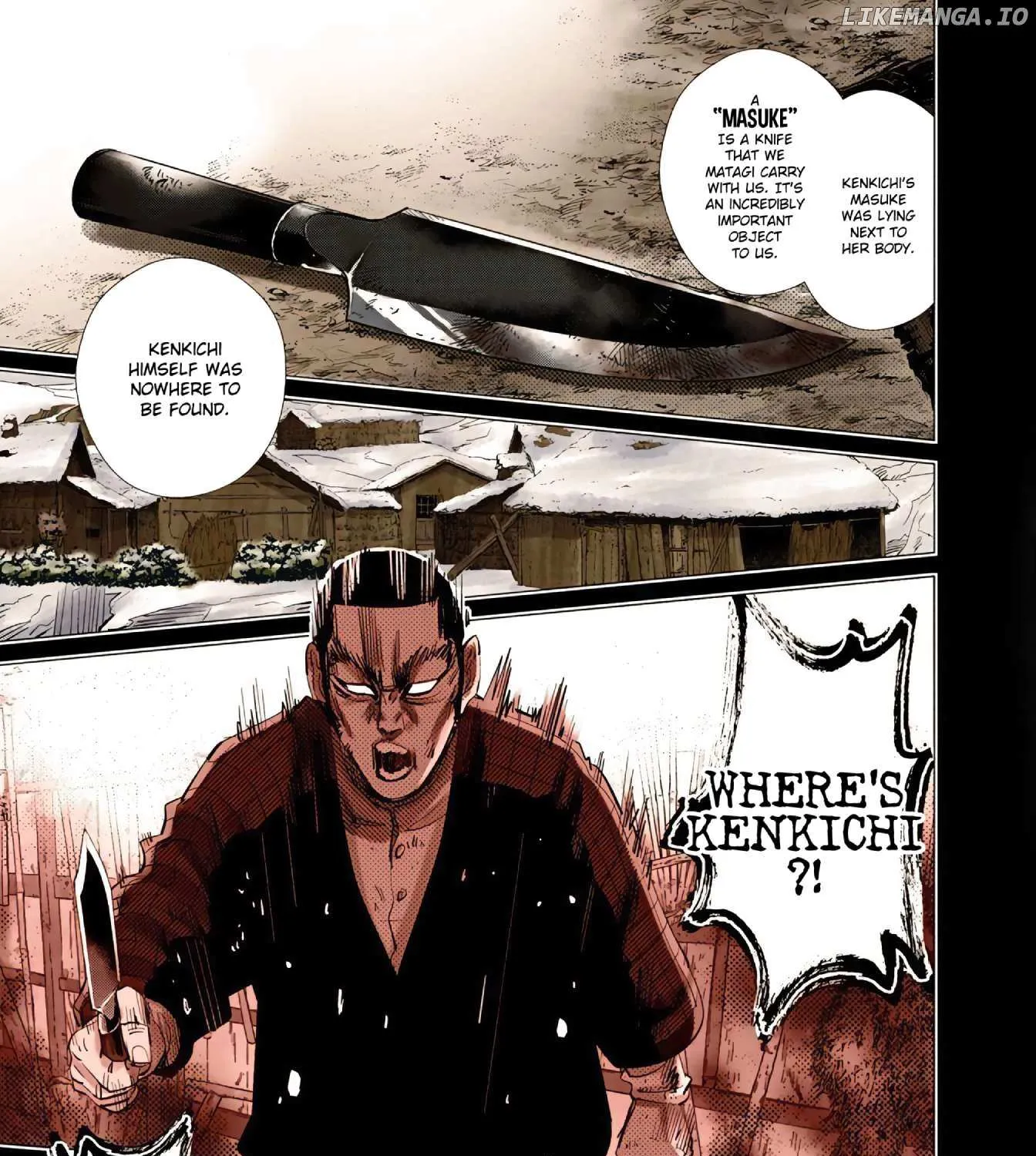 Golden Kamuy - Digital Colored Chapter 75 page 19 - 