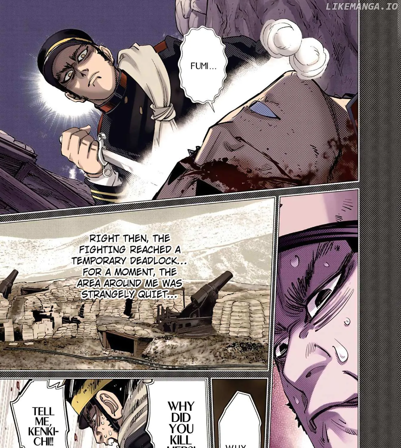 Golden Kamuy - Digital Colored Chapter 76 page 15 - 