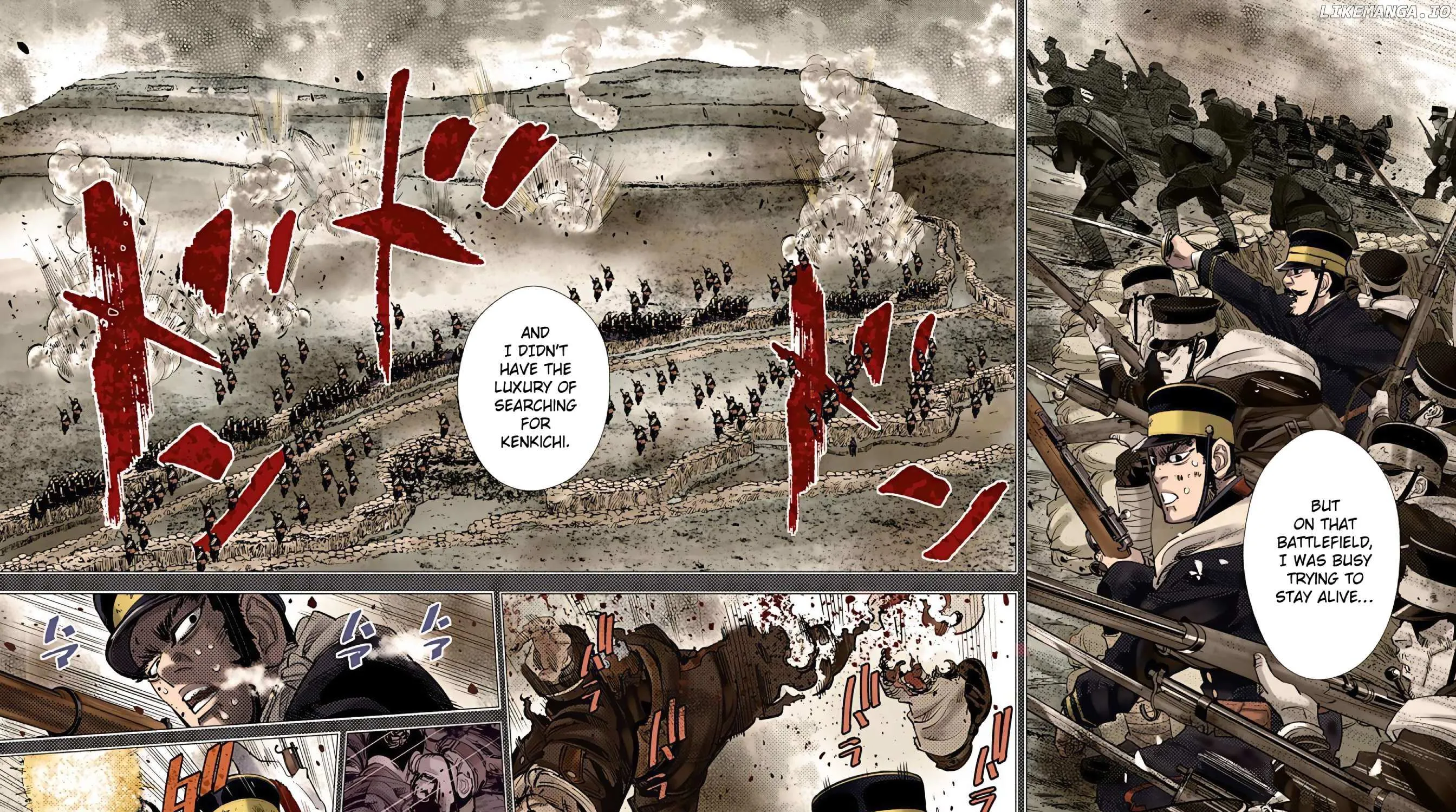 Golden Kamuy - Digital Colored Chapter 76 page 3 - 