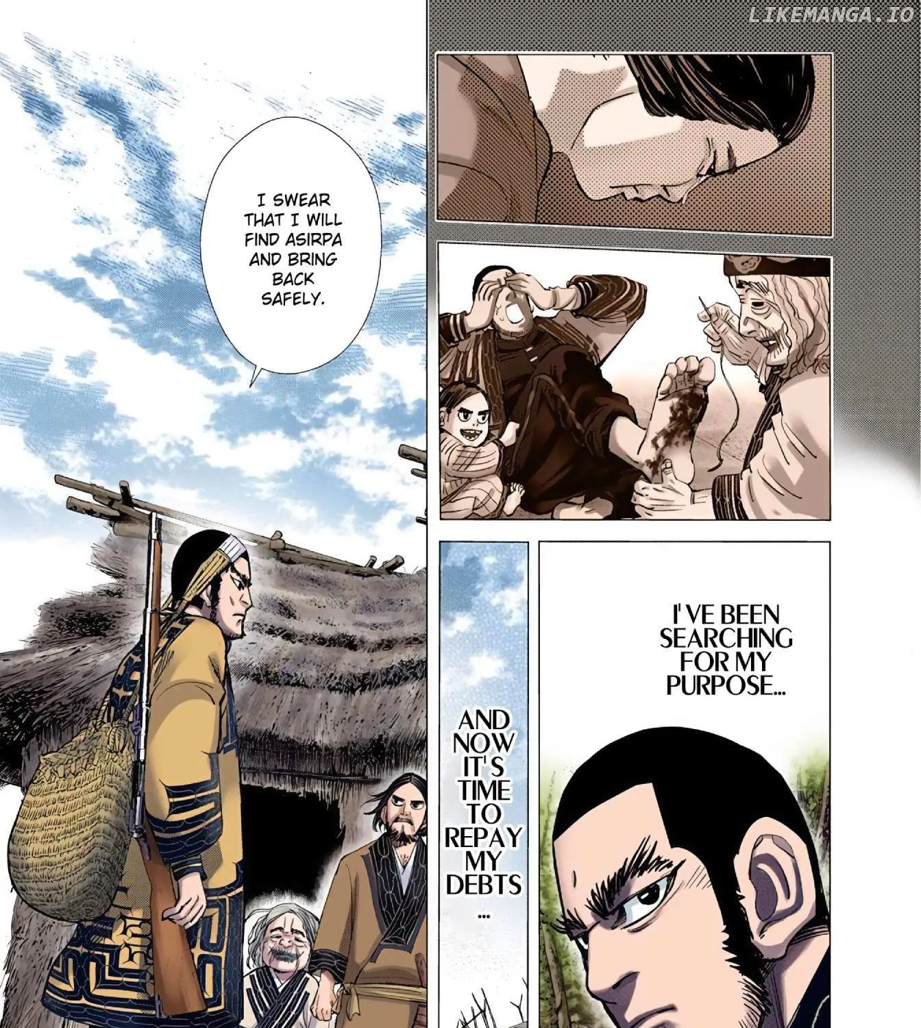 Golden Kamuy - Digital Colored Chapter 76 page 31 - 