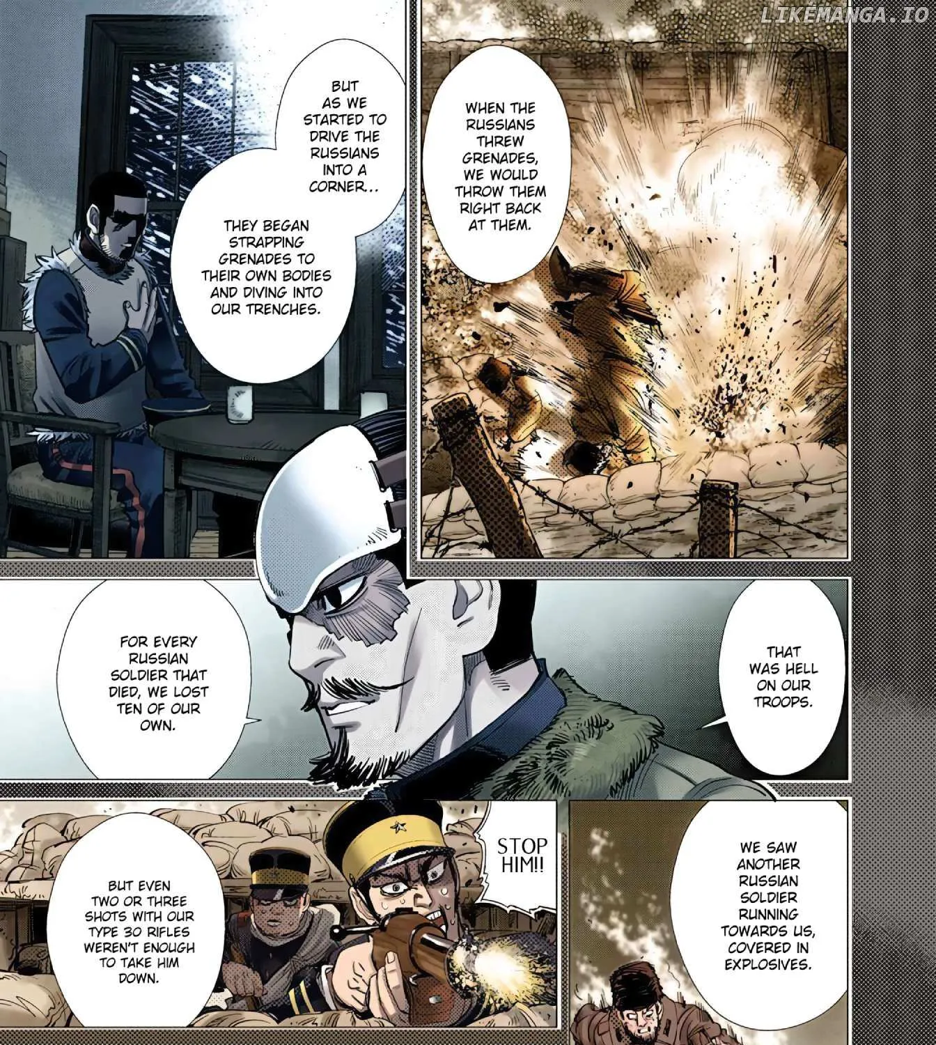 Golden Kamuy - Digital Colored Chapter 76 page 7 - 