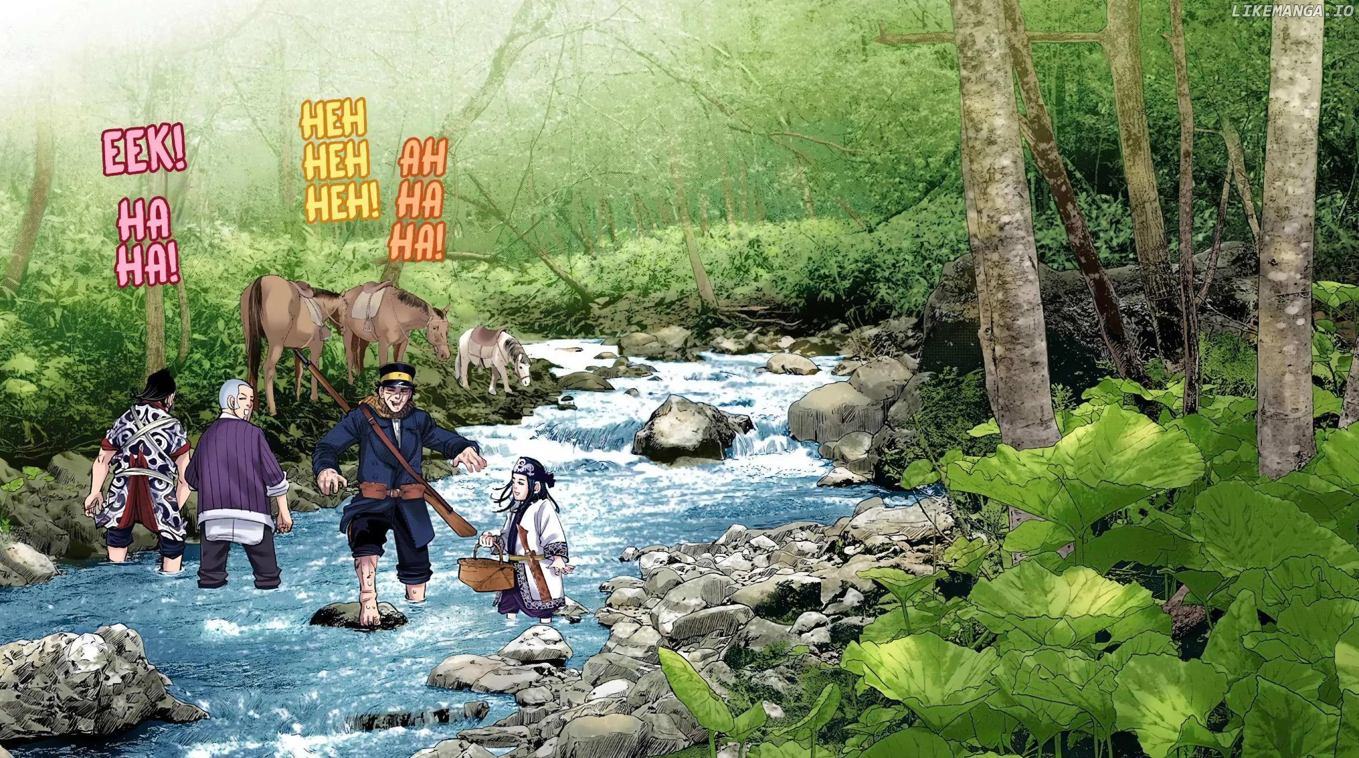 Golden Kamuy - Digital Colored Chapter 77 page 15 - 