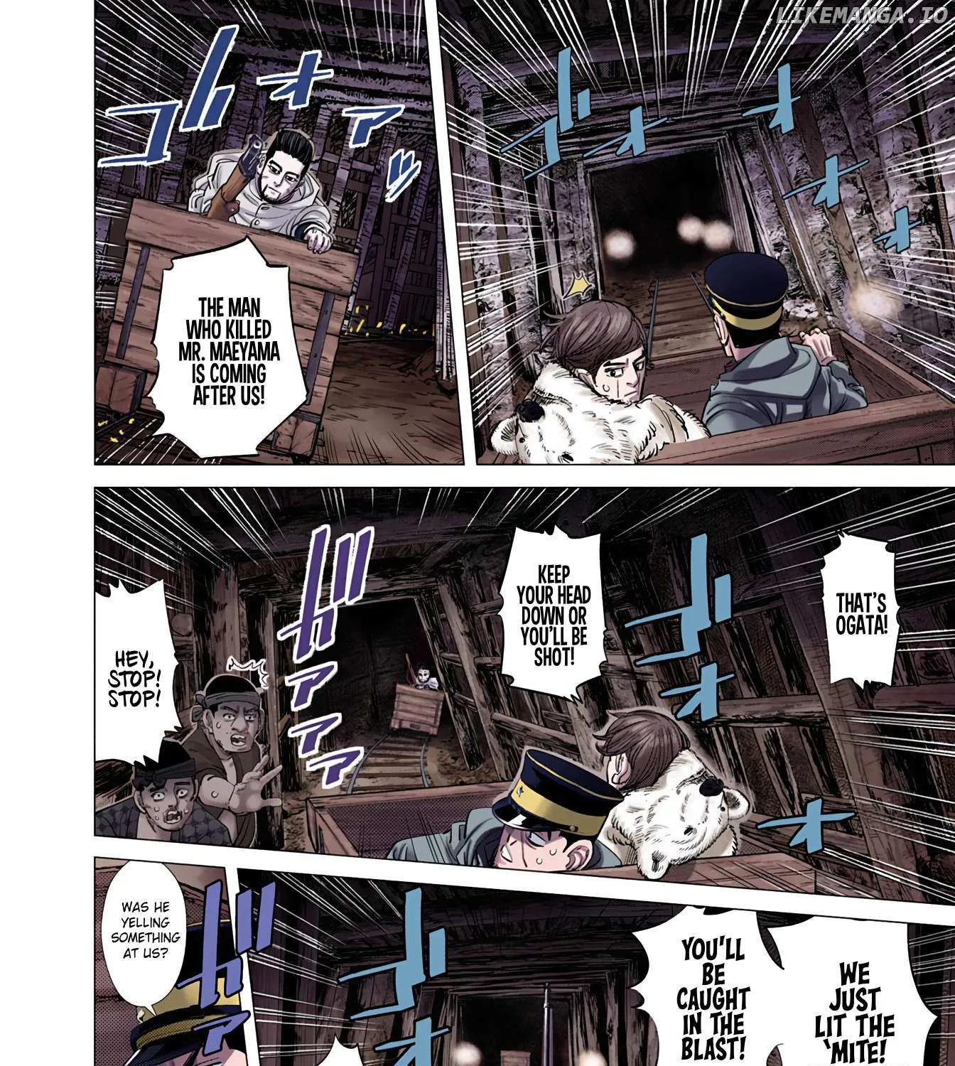 Golden Kamuy - Digital Colored Chapter 79 page 17 - 
