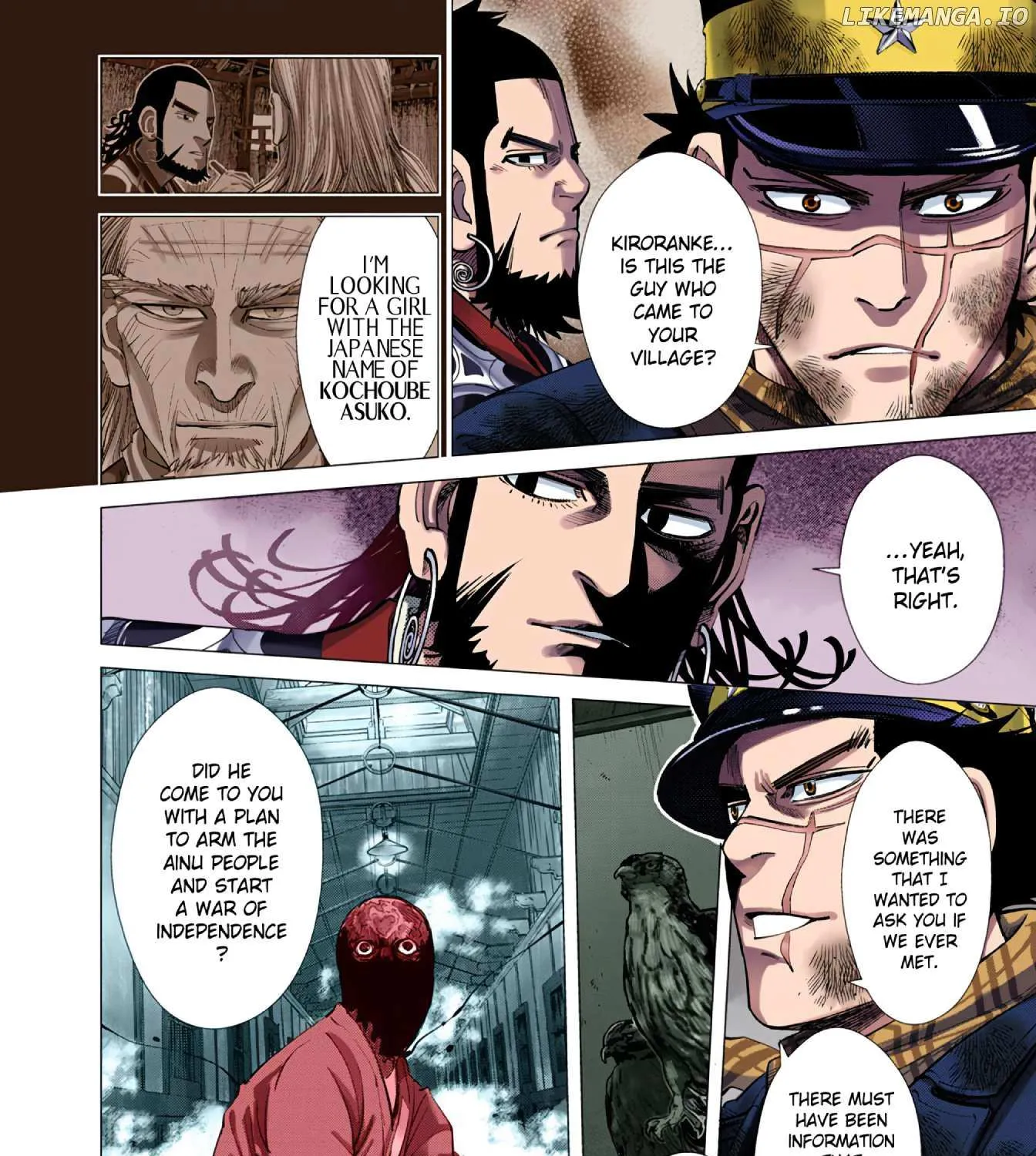 Golden Kamuy - Digital Colored Chapter 81 page 16 - 