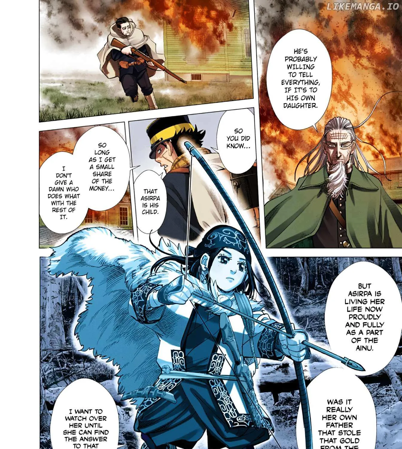 Golden Kamuy - Digital Colored Chapter 82 page 35 - 