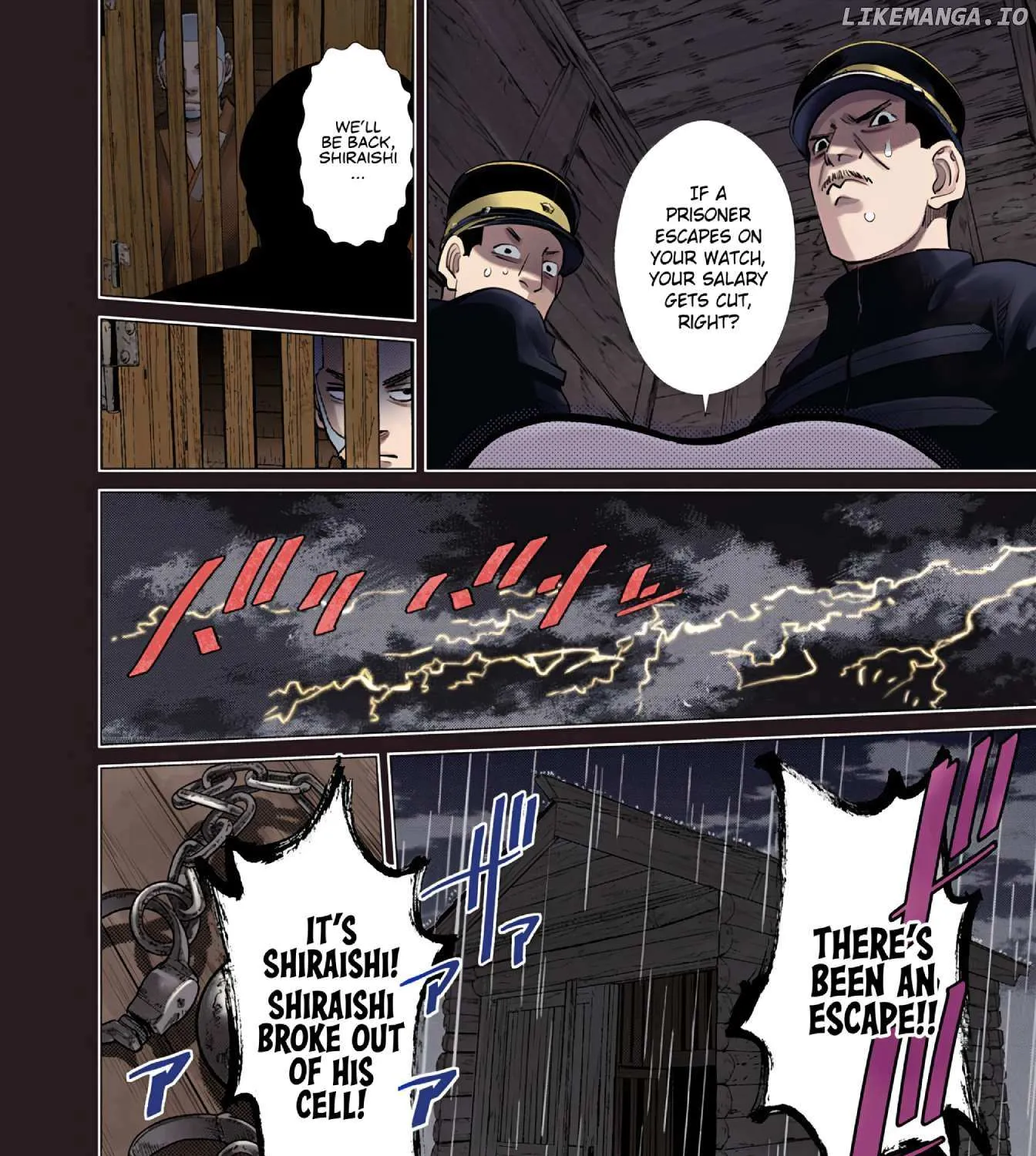 Golden Kamuy - Digital Colored Chapter 84 page 32 - 