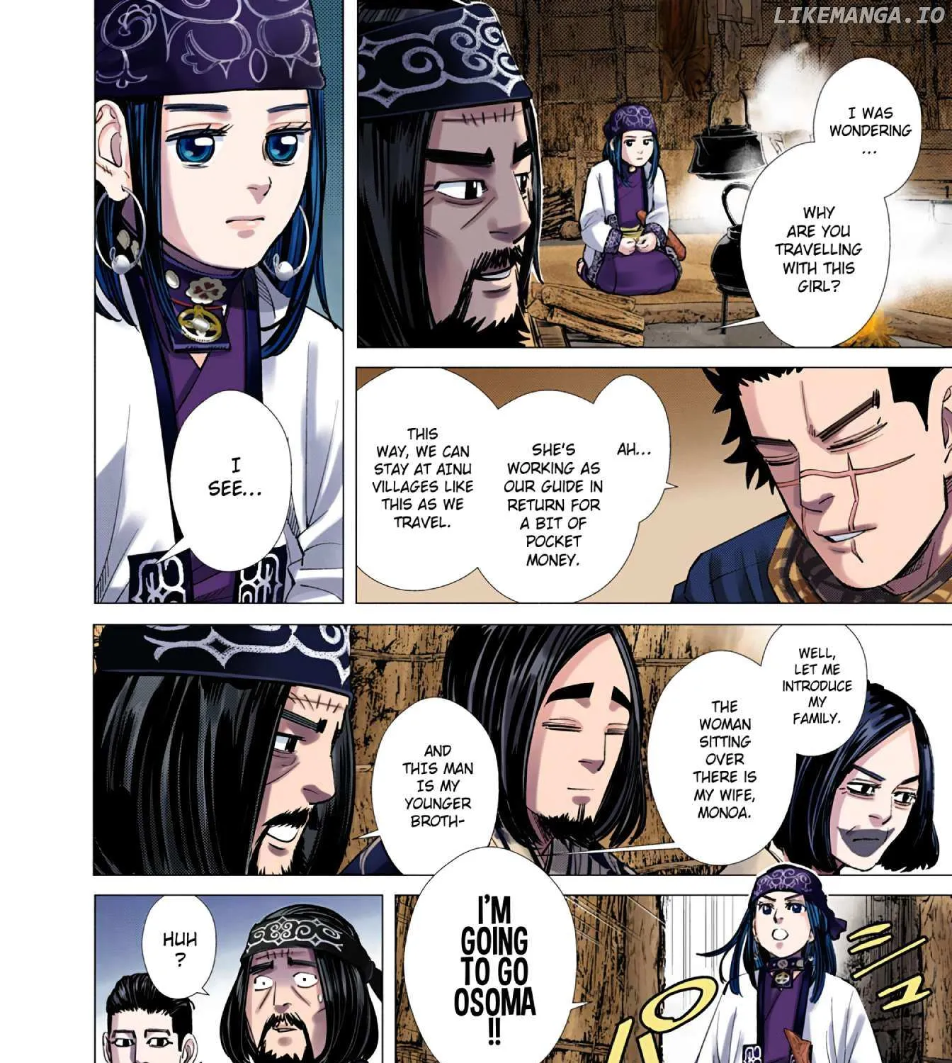 Golden Kamuy - Digital Colored Chapter 87 page 28 - 