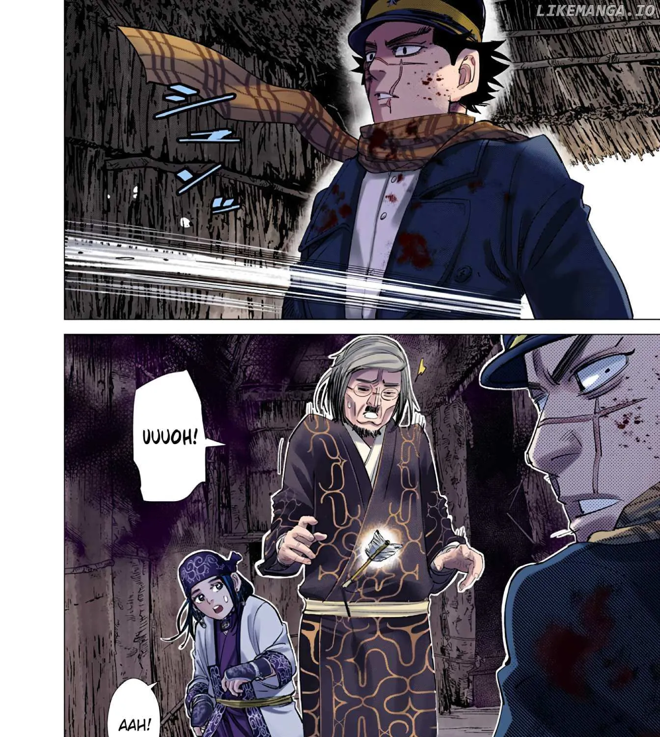 Golden Kamuy - Digital Colored Chapter 89 page 36 - 