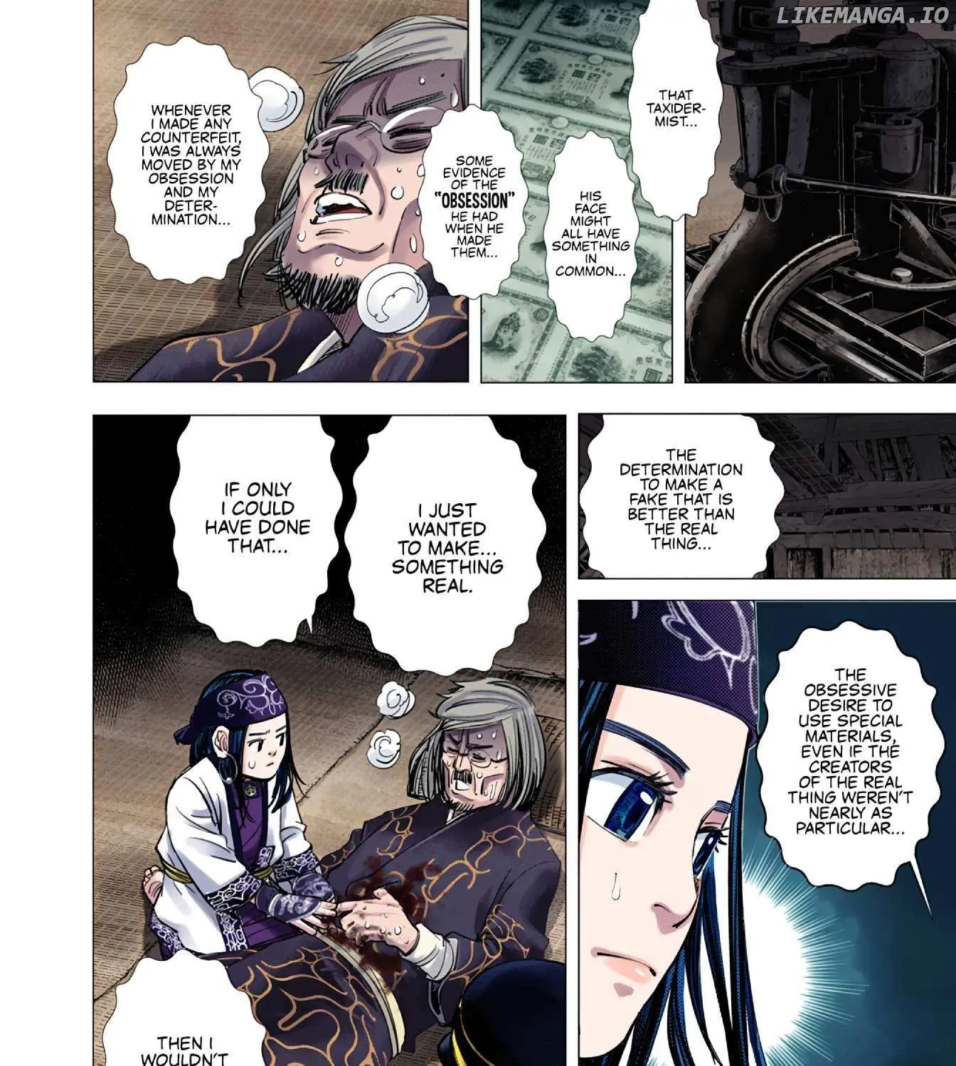 Golden Kamuy - Digital Colored Chapter 90 page 21 - 