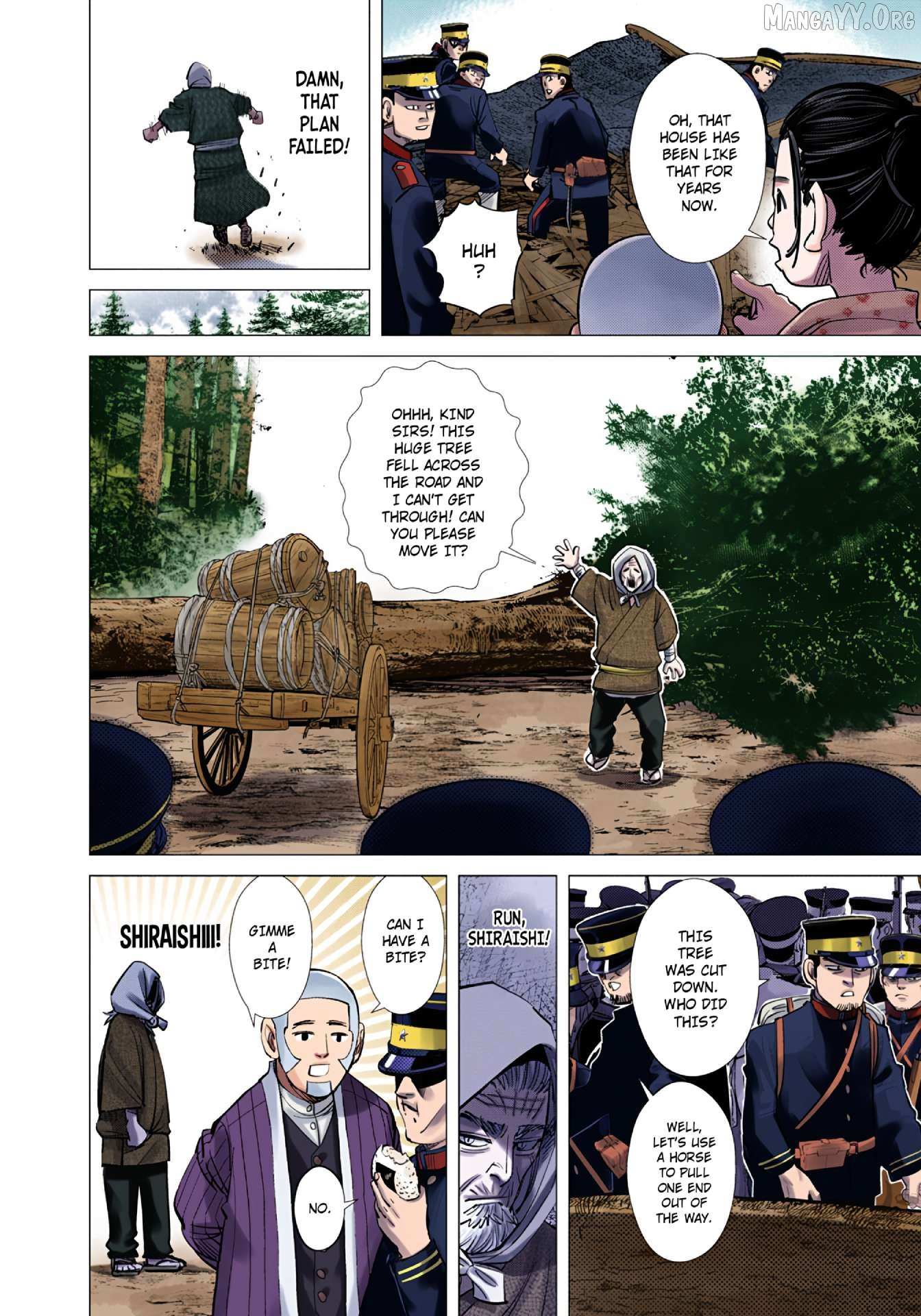 Golden Kamuy - Digital Colored Chapter 92 page 11 - 