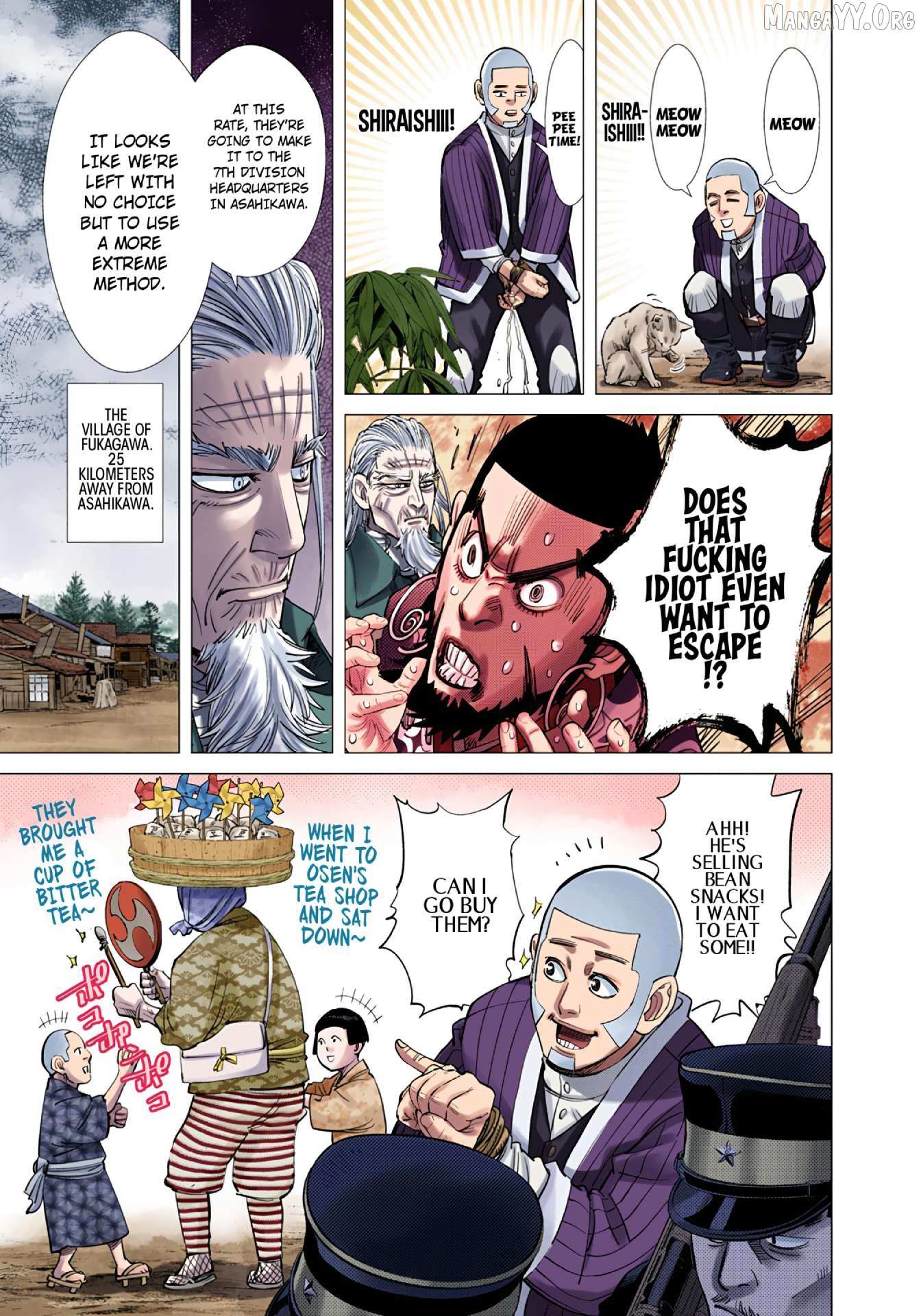 Golden Kamuy - Digital Colored Chapter 92 page 12 - 