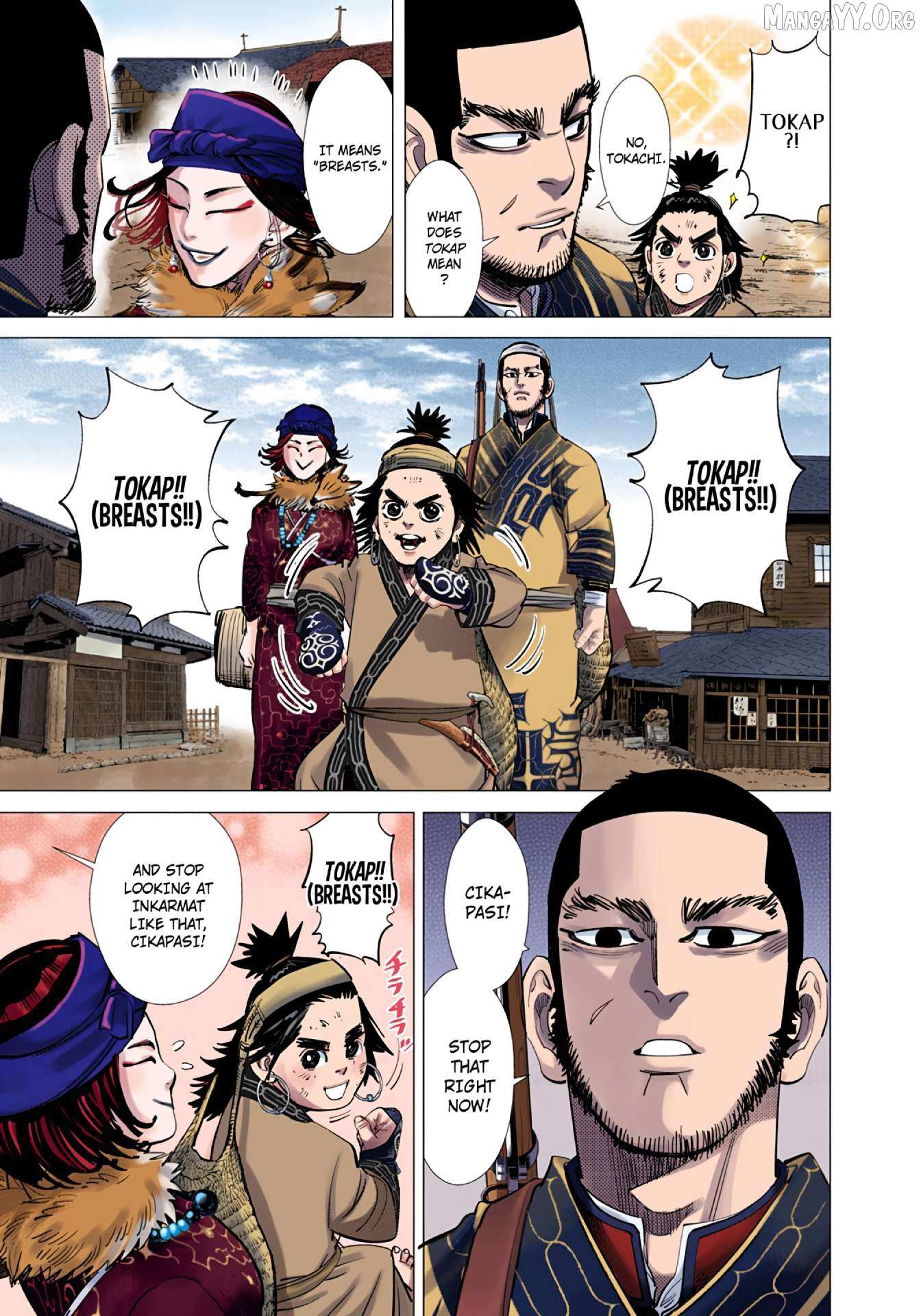 Golden Kamuy - Digital Colored Chapter 92 page 6 - 
