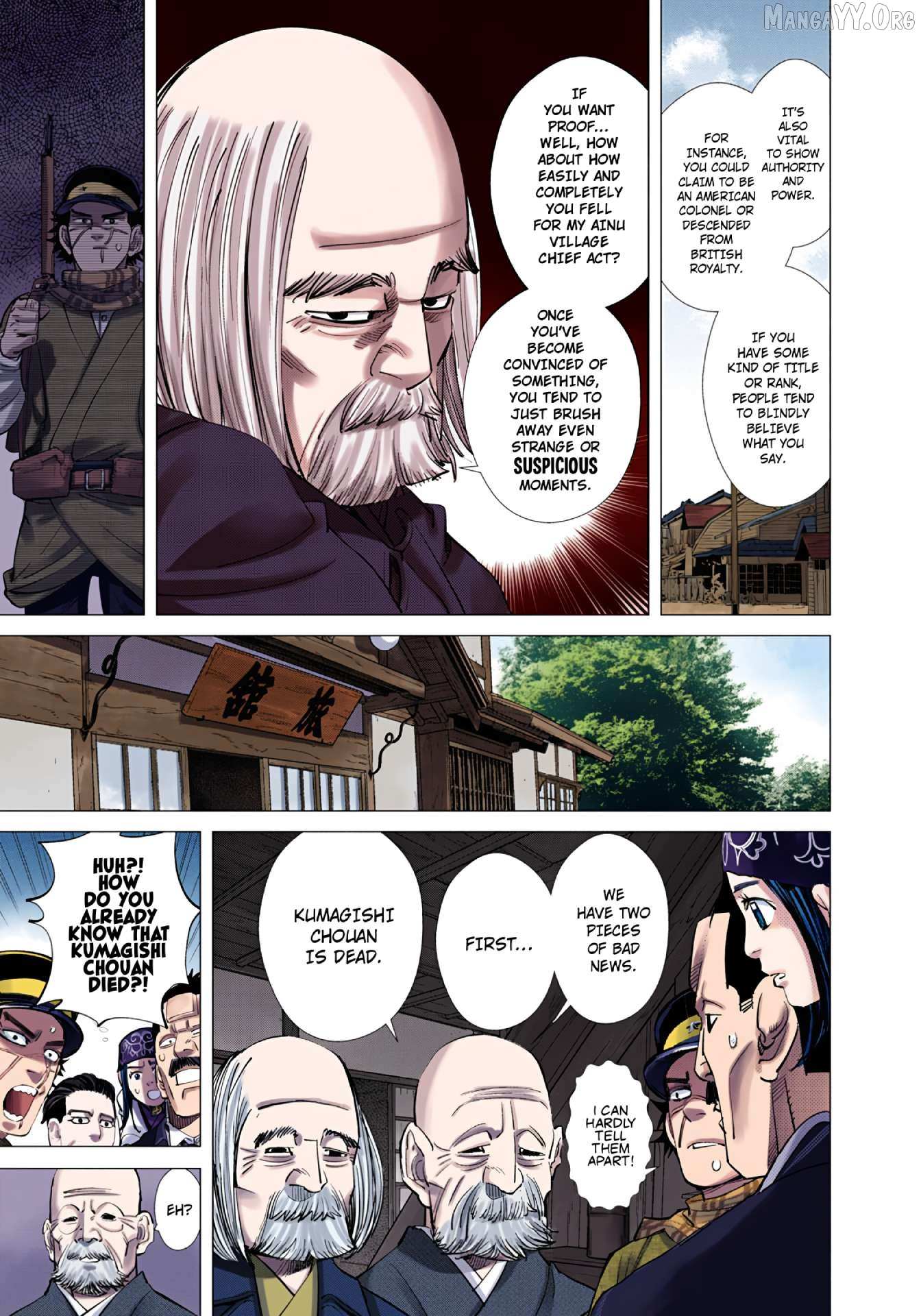 Golden Kamuy - Digital Colored Chapter 92 page 8 - 