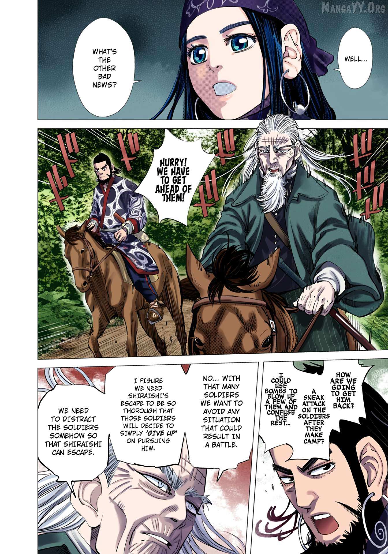 Golden Kamuy - Digital Colored Chapter 92 page 9 - 