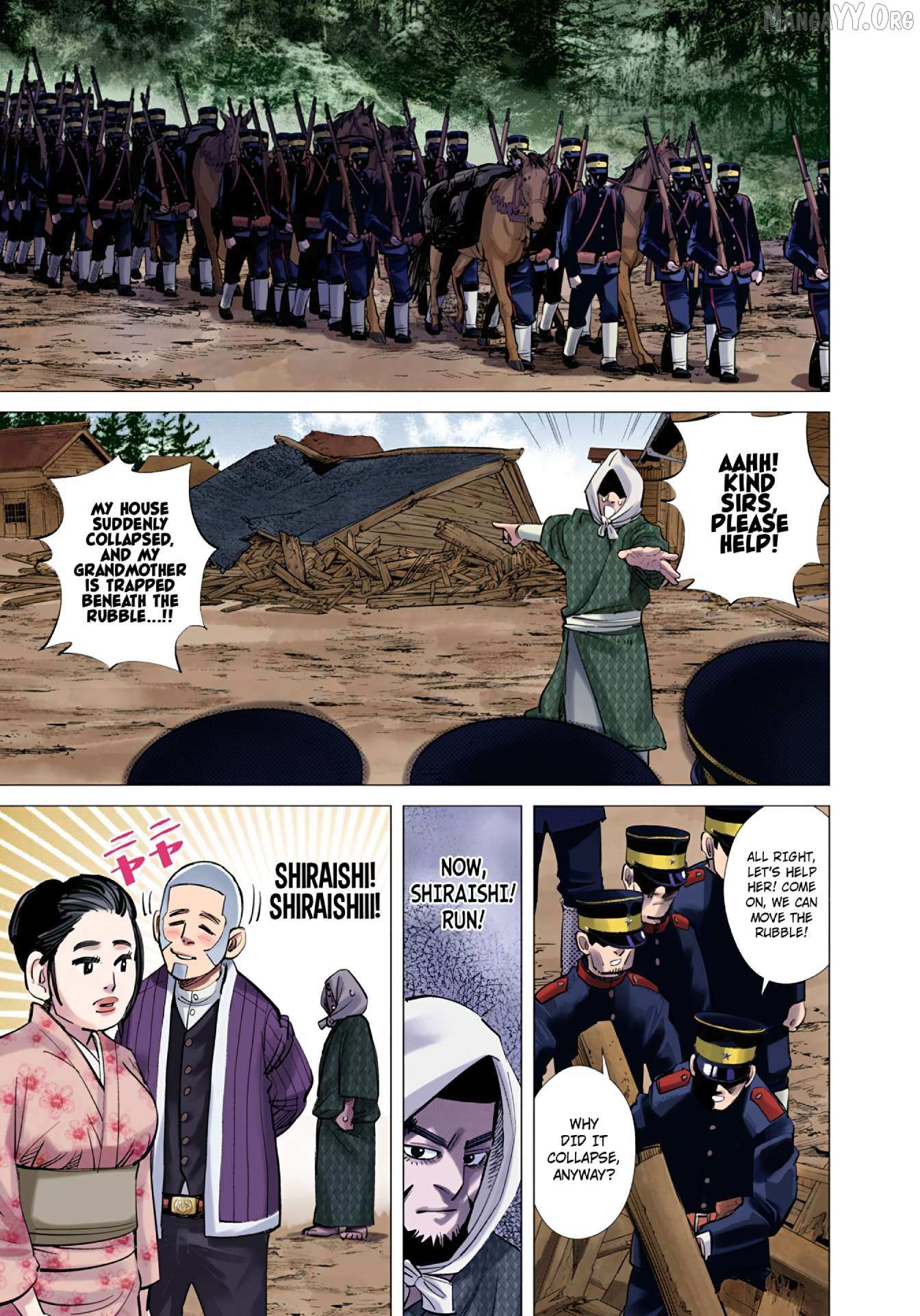 Golden Kamuy - Digital Colored Chapter 92 page 10 - 