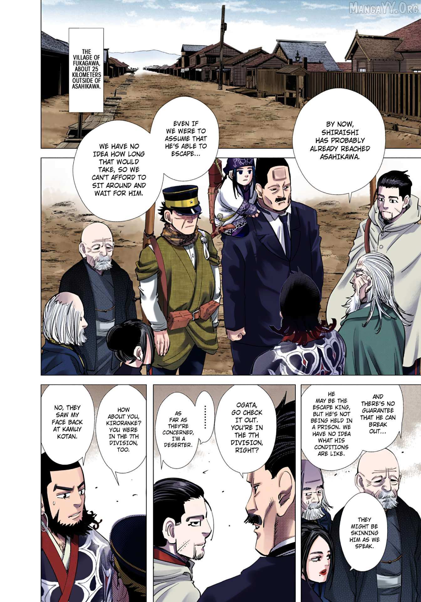 Golden Kamuy - Digital Colored Chapter 93 page 13 - 