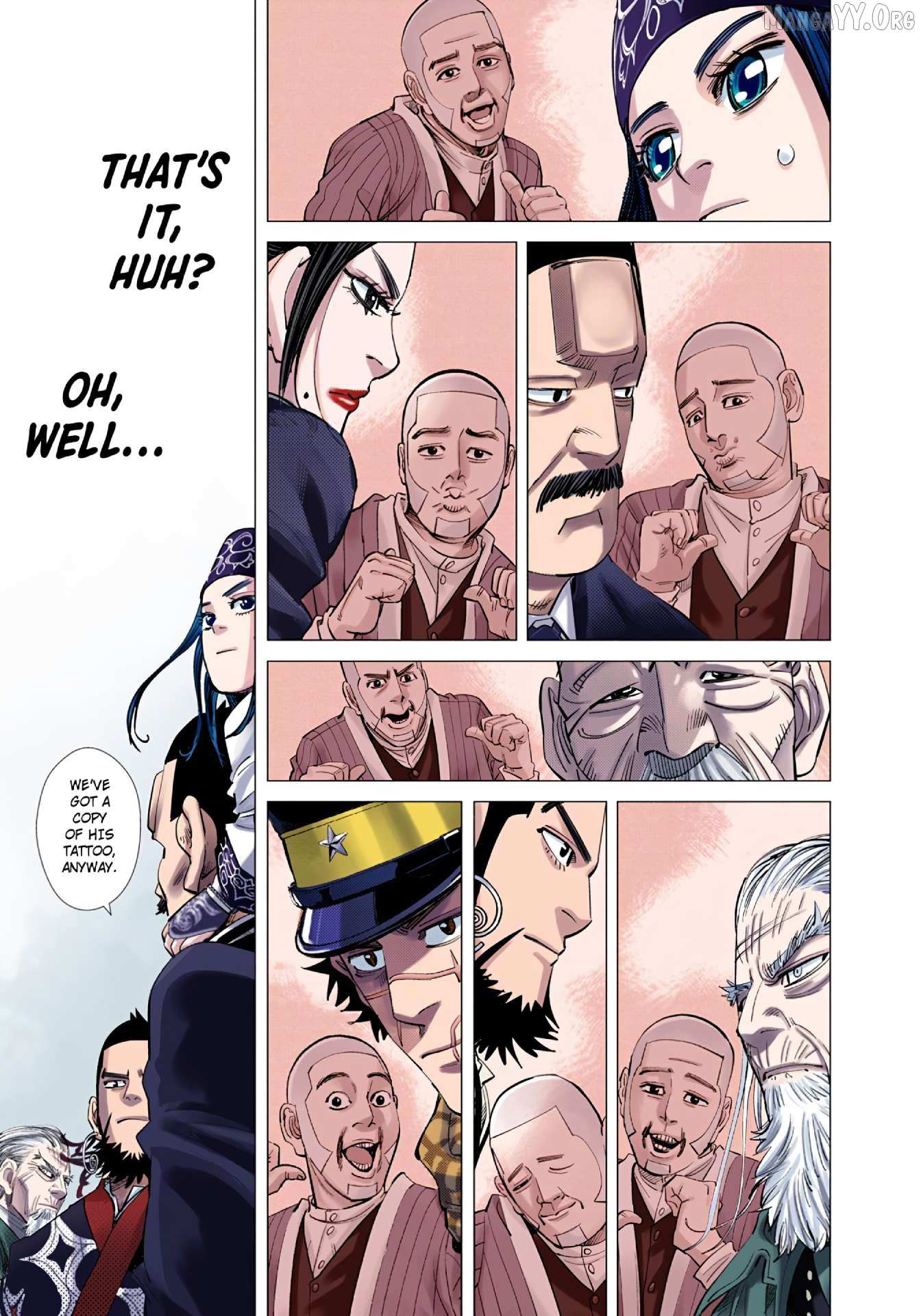 Golden Kamuy - Digital Colored Chapter 93 page 14 - 