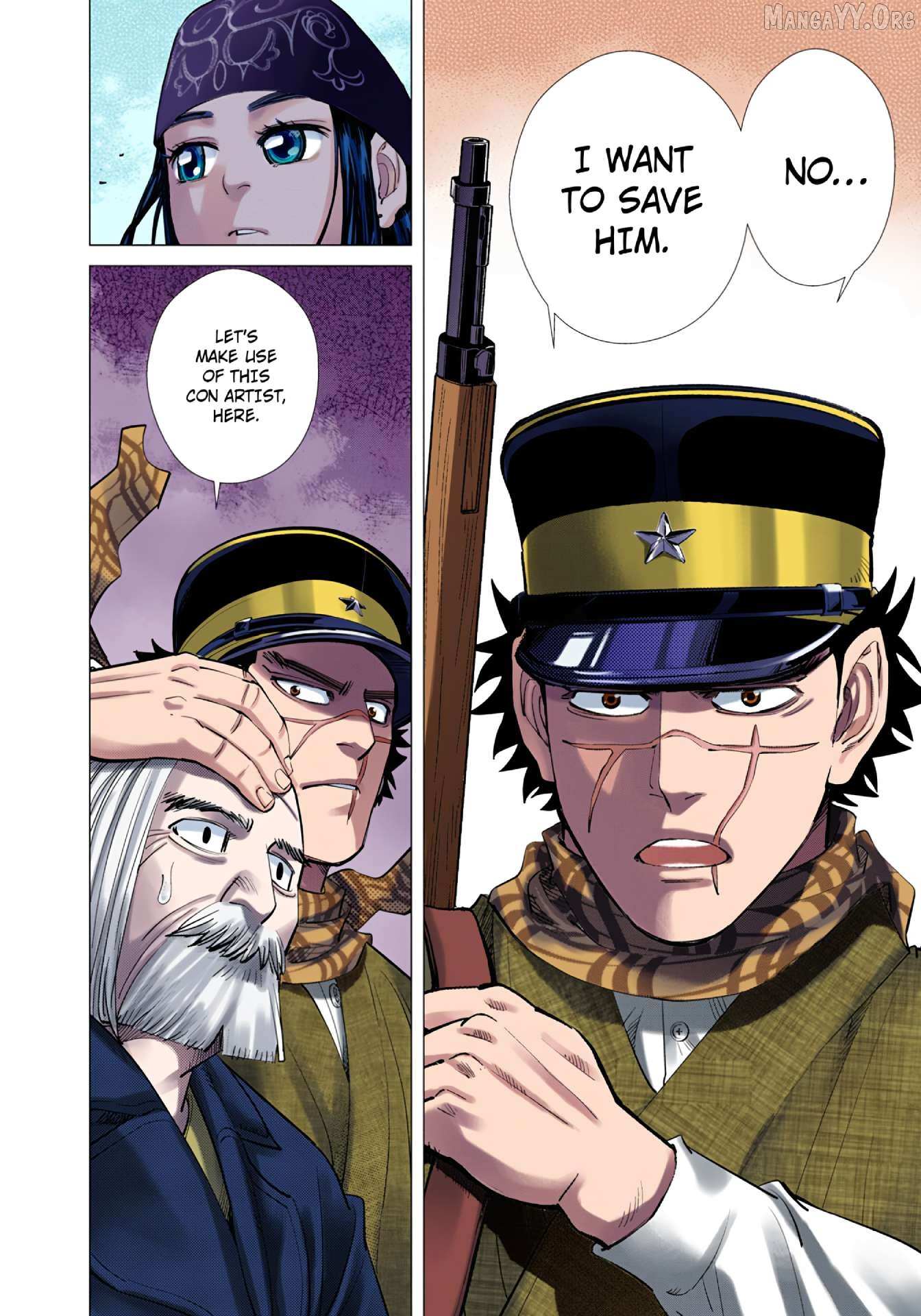 Golden Kamuy - Digital Colored Chapter 93 page 15 - 