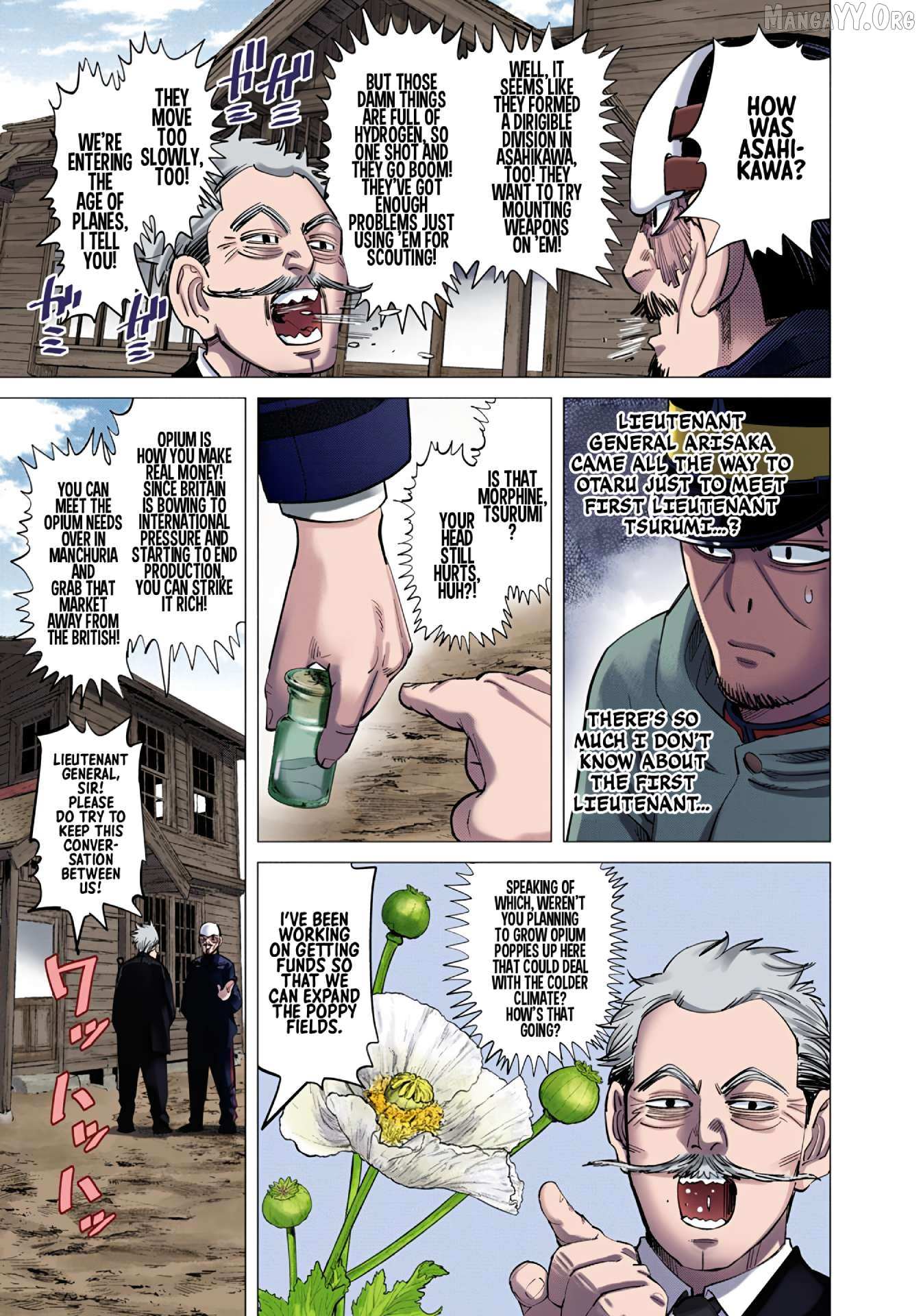 Golden Kamuy - Digital Colored Chapter 94 page 8 - 