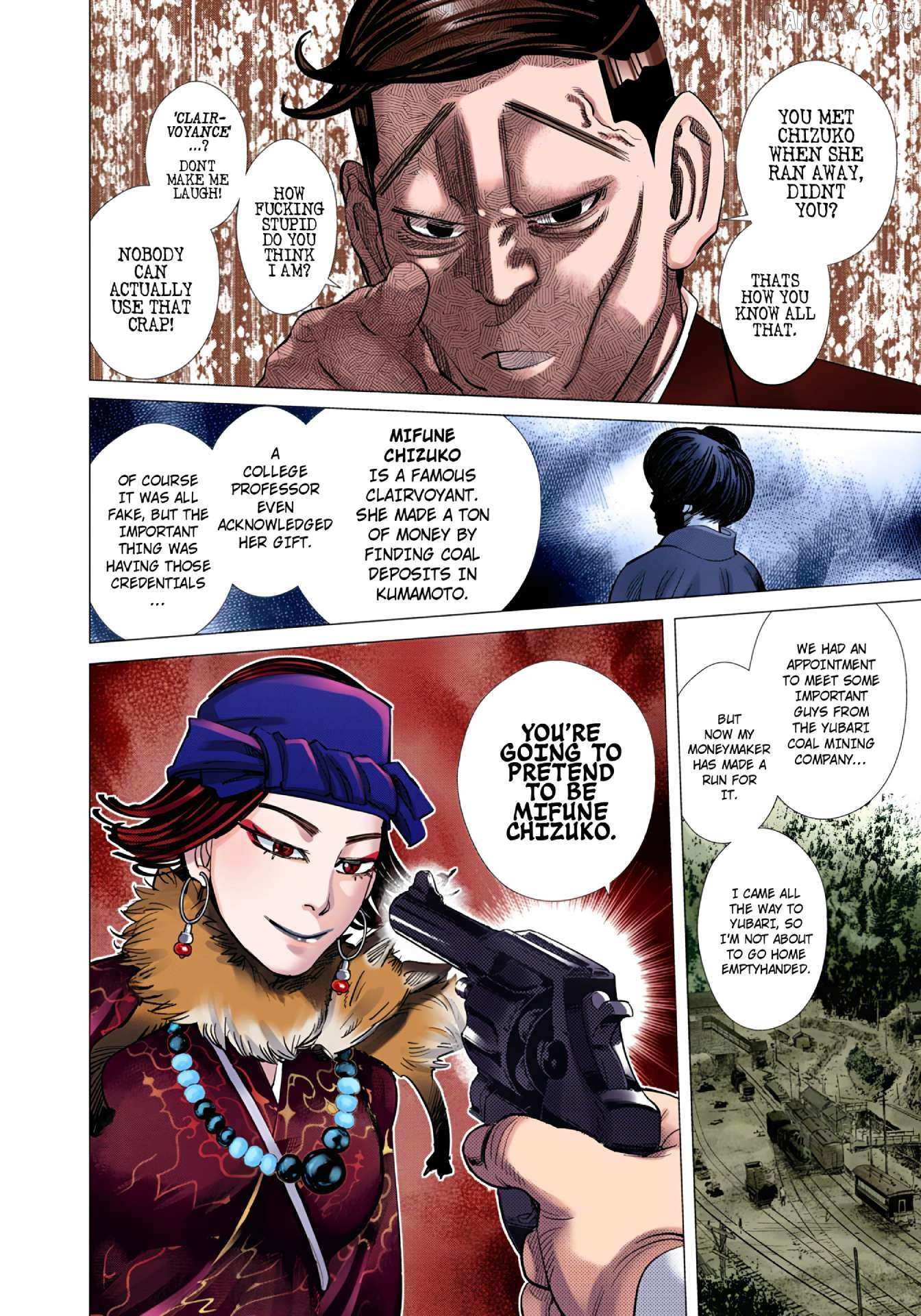 Golden Kamuy - Digital Colored Chapter 95 page 18 - 