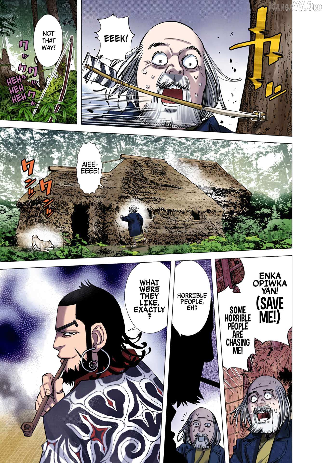 Golden Kamuy - Digital Colored Chapter 95 page 4 - 