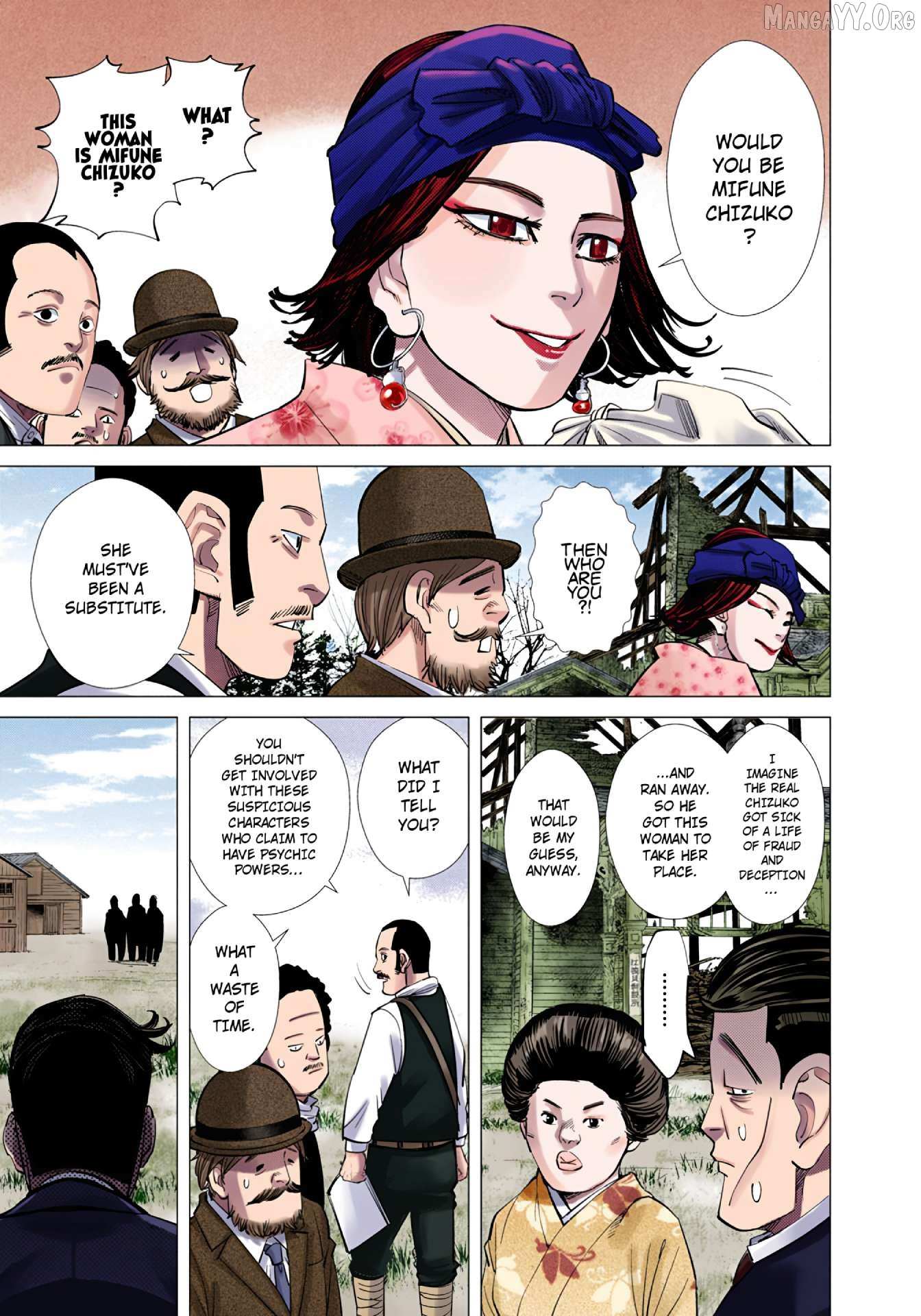 Golden Kamuy - Digital Colored Chapter 96 page 11 - 