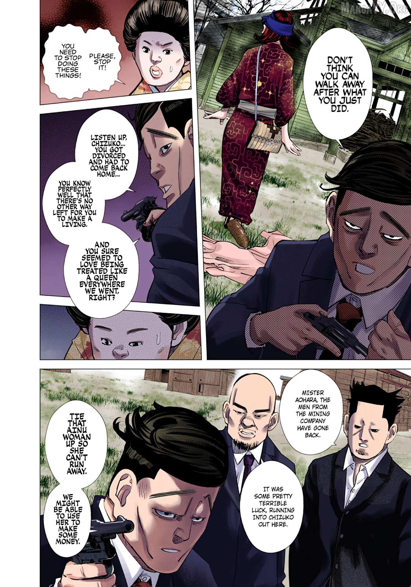 Golden Kamuy - Digital Colored Chapter 96 page 12 - 