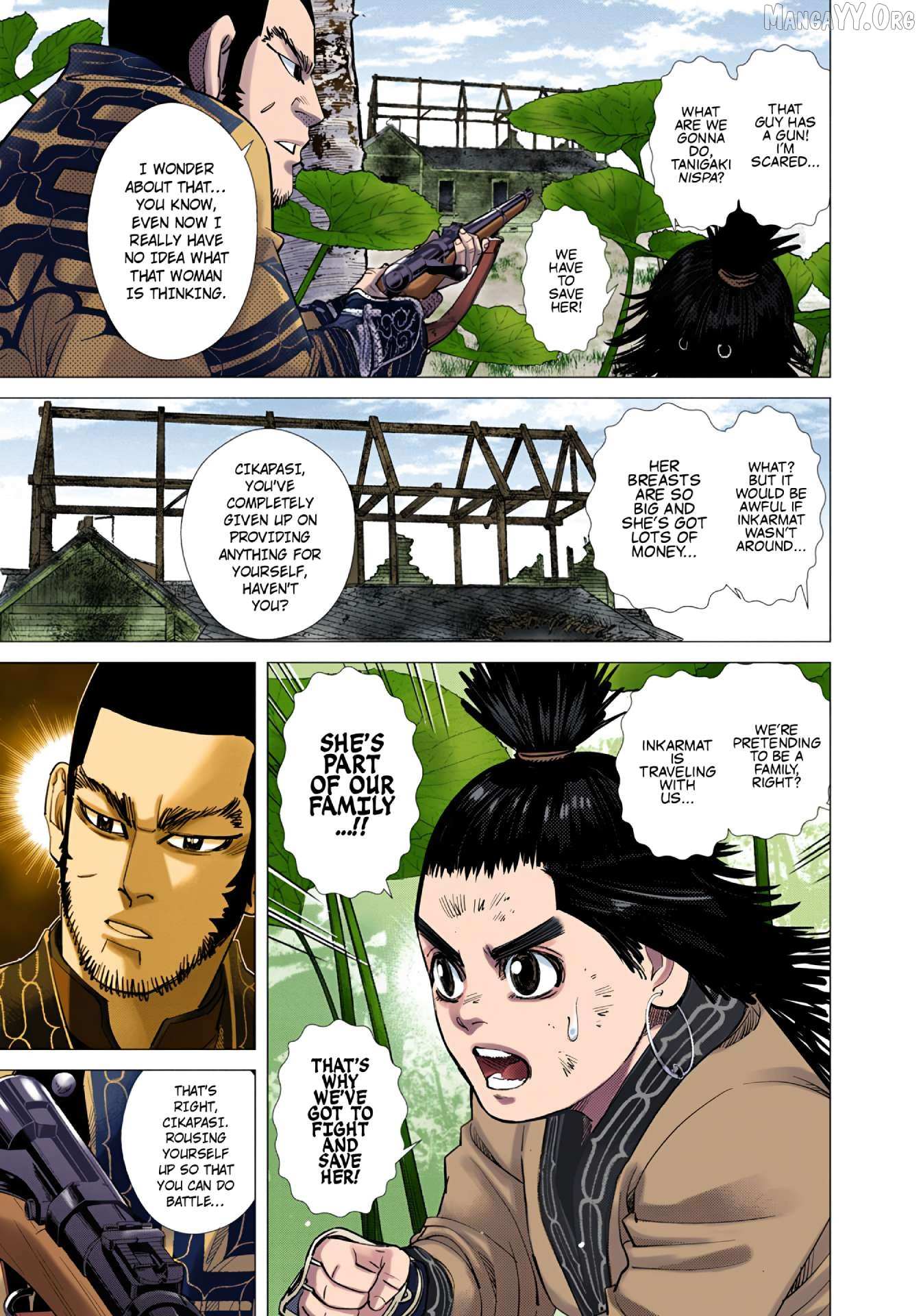 Golden Kamuy - Digital Colored Chapter 96 page 13 - 
