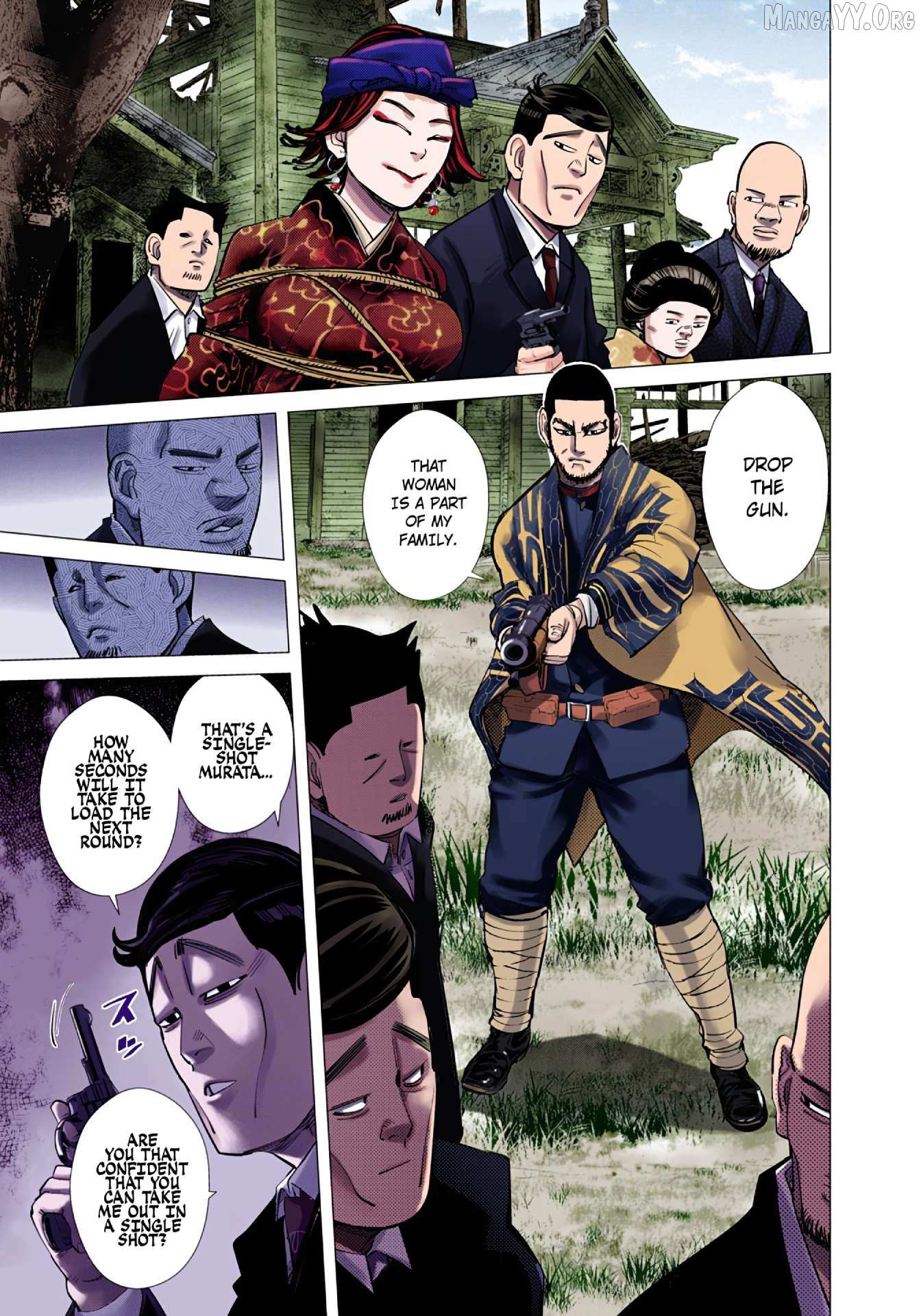 Golden Kamuy - Digital Colored Chapter 96 page 15 - 