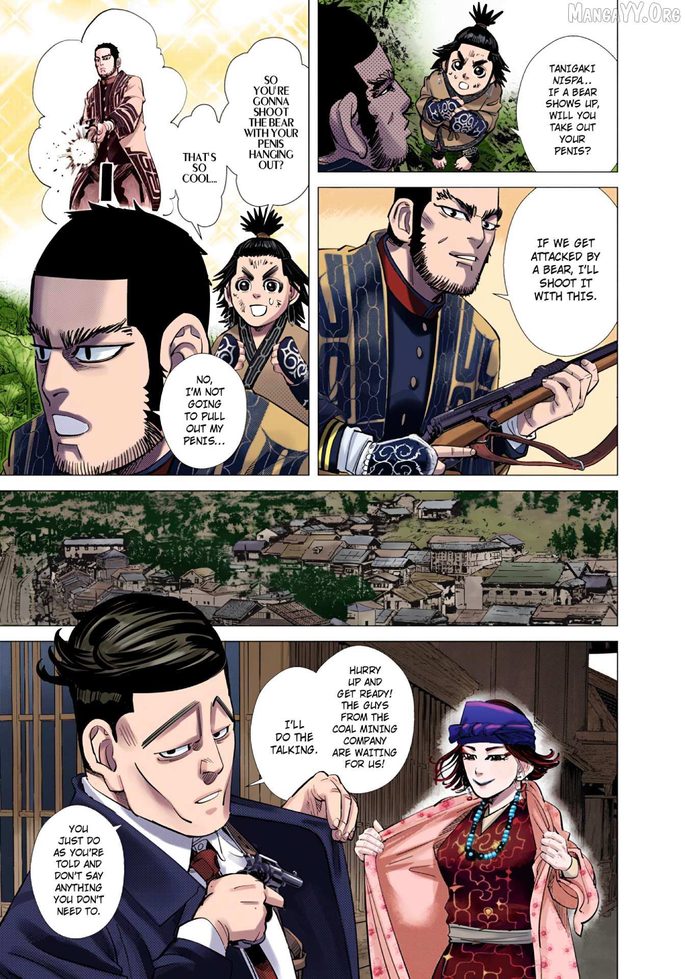 Golden Kamuy - Digital Colored Chapter 96 page 4 - 