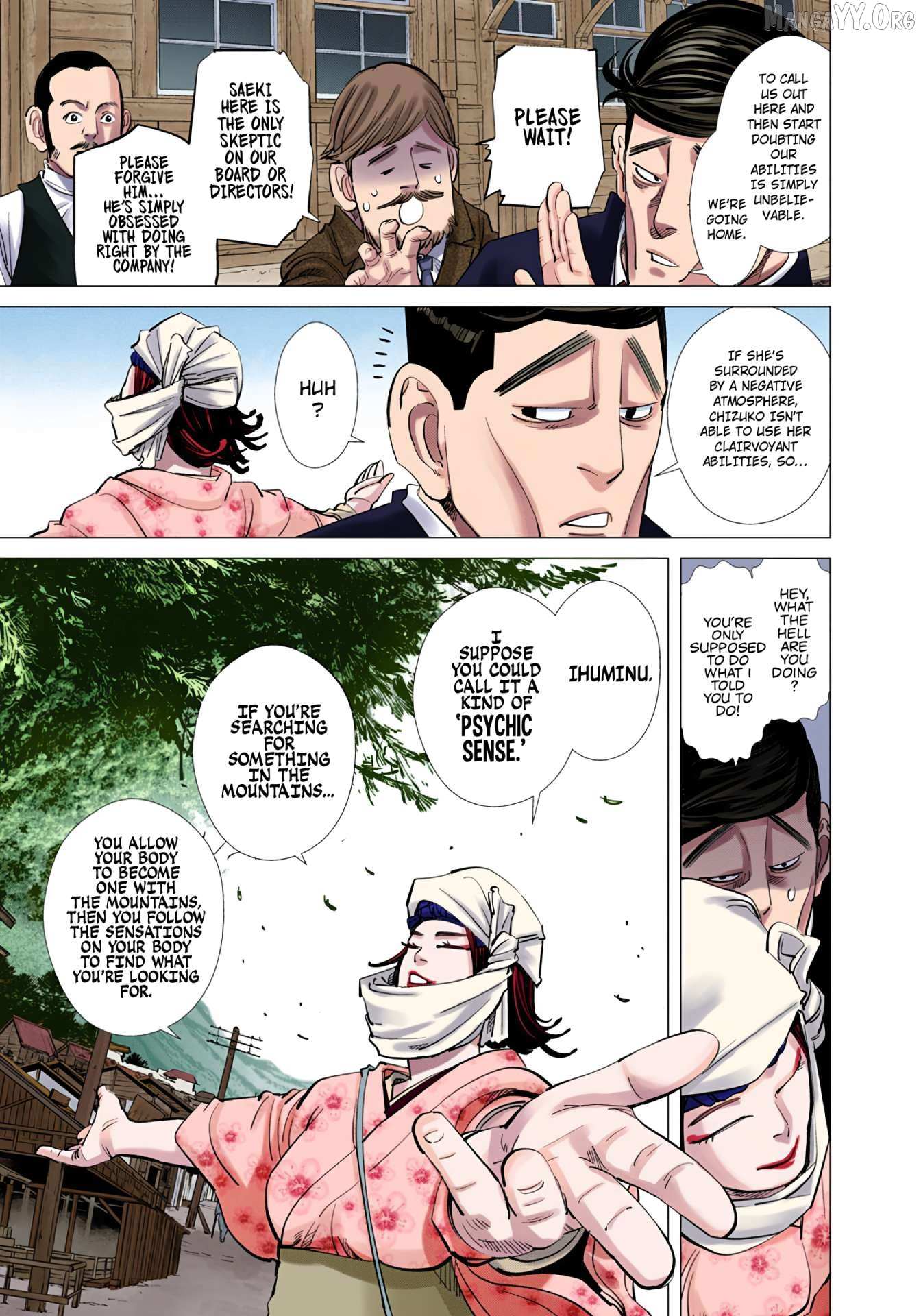 Golden Kamuy - Digital Colored Chapter 96 page 8 - 