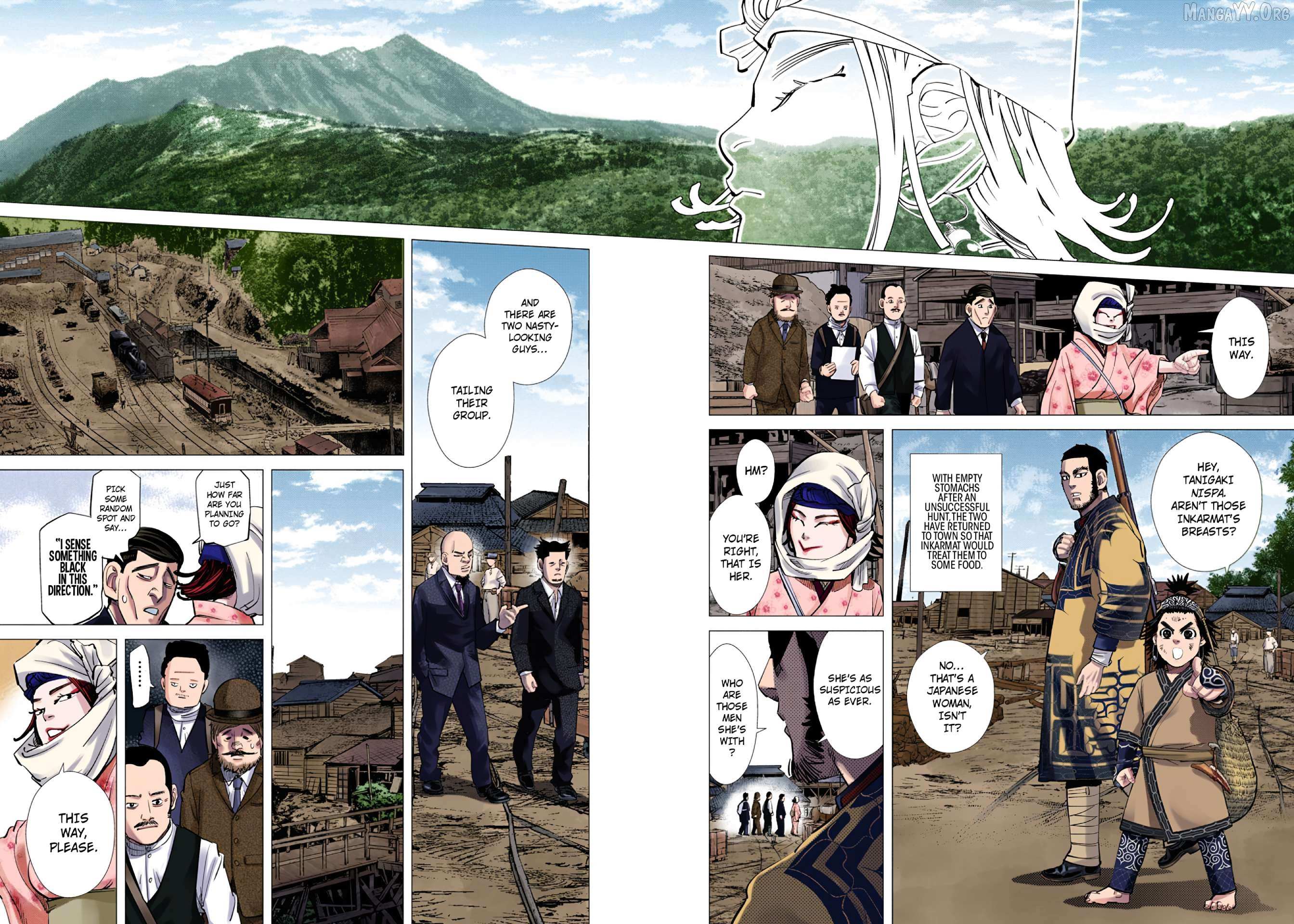 Golden Kamuy - Digital Colored Chapter 96 page 9 - 