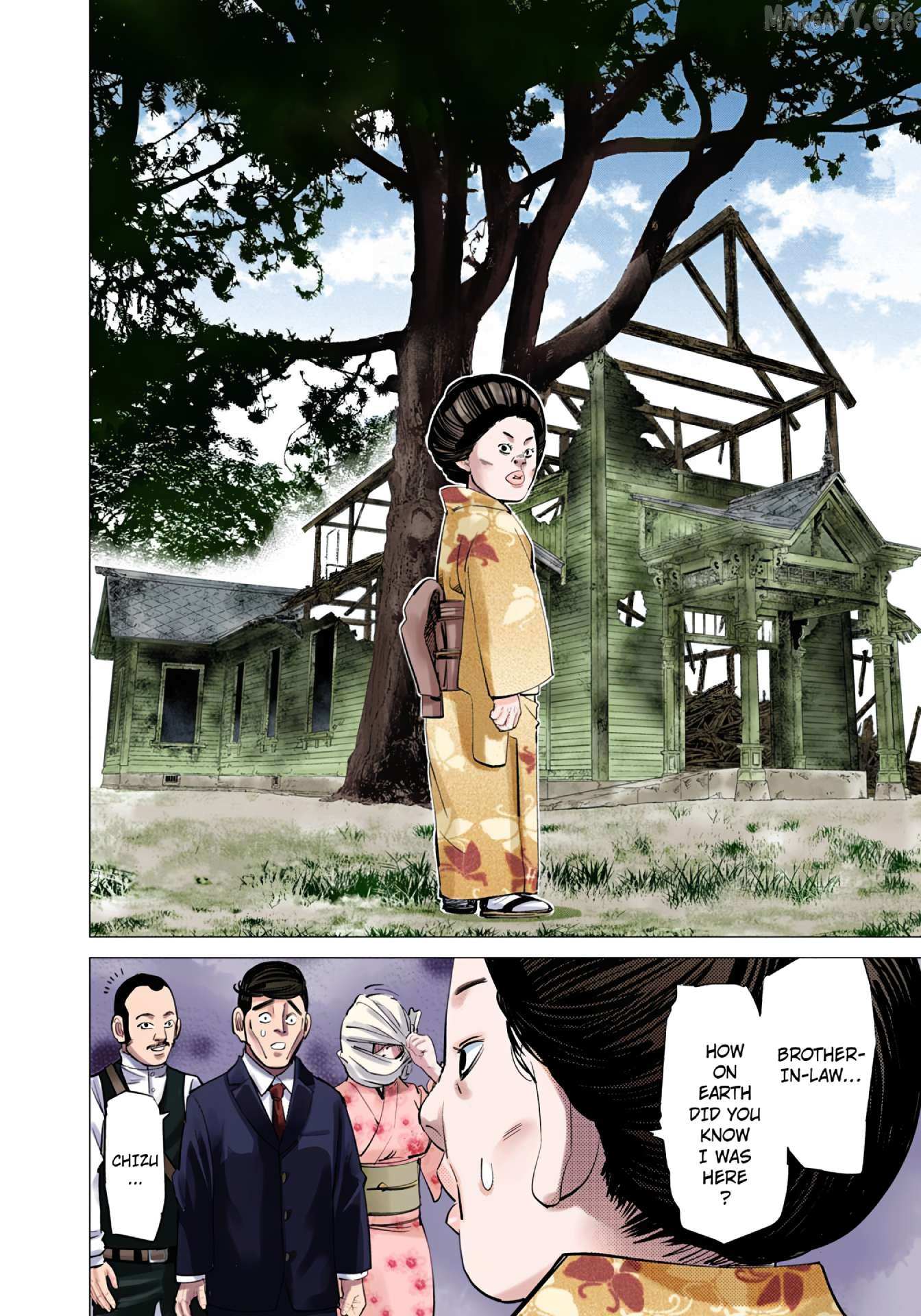 Golden Kamuy - Digital Colored Chapter 96 page 10 - 