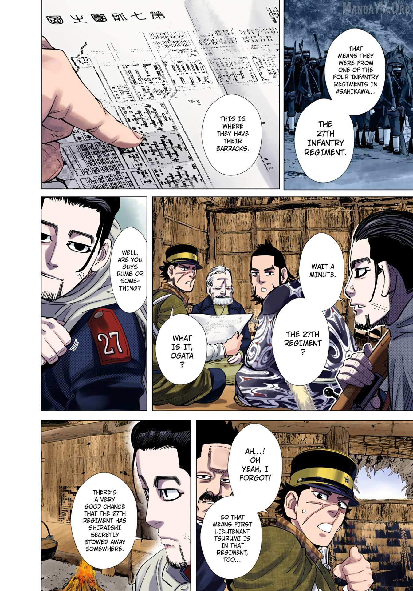 Golden Kamuy - Digital Colored Chapter 97 page 11 - 